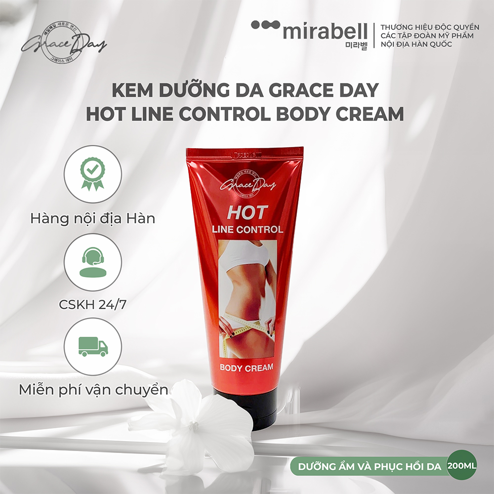 Kem dưỡng da Grace Day Hot Line Control Body Cream