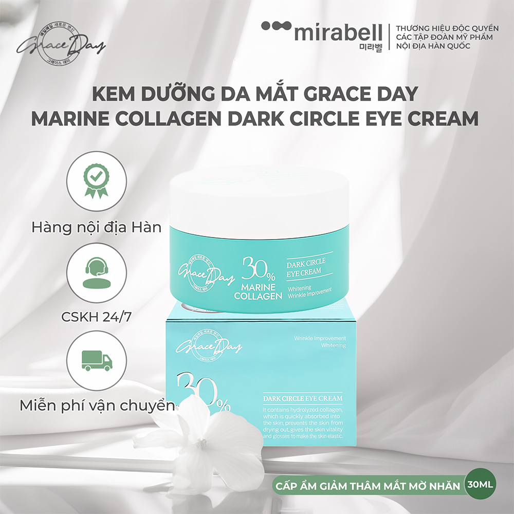 Kem dưỡng da mắt Grace Day Marine Collagen Dark Circle Eye Cream