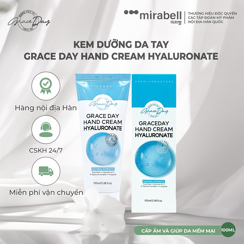 Kem dưỡng da tay Grace Day Hand Cream Hyaluronate
