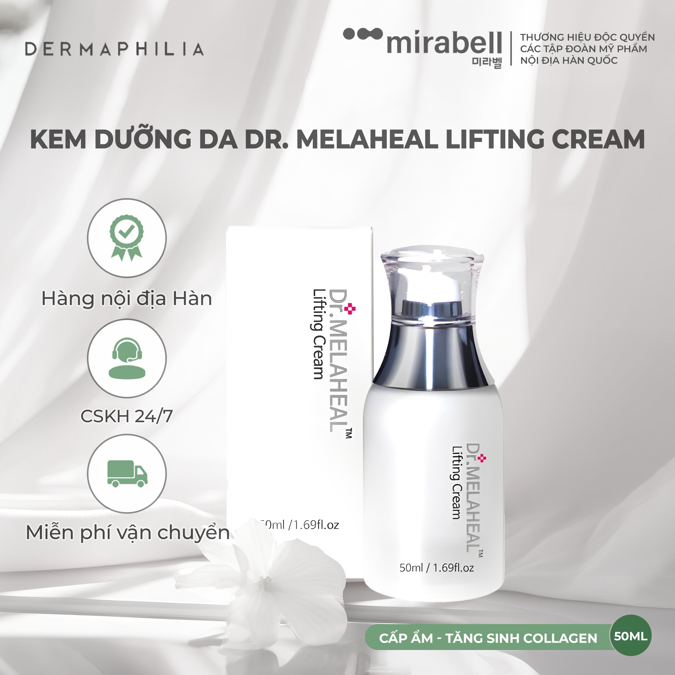 Kem dưỡng da Dr. Melaheal Lifting Cream