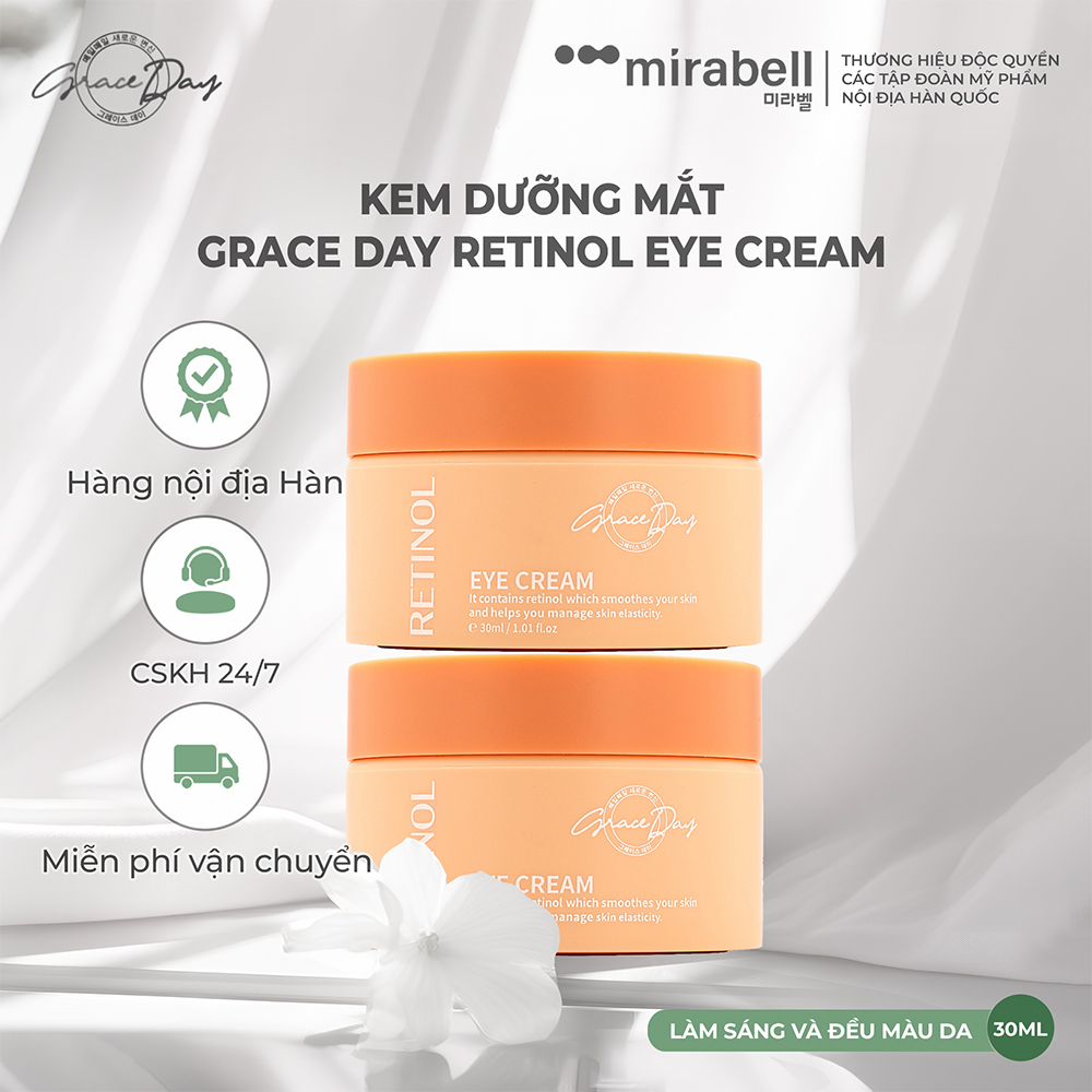Kem dưỡng mắt Grace Day Retinol Eye Cream