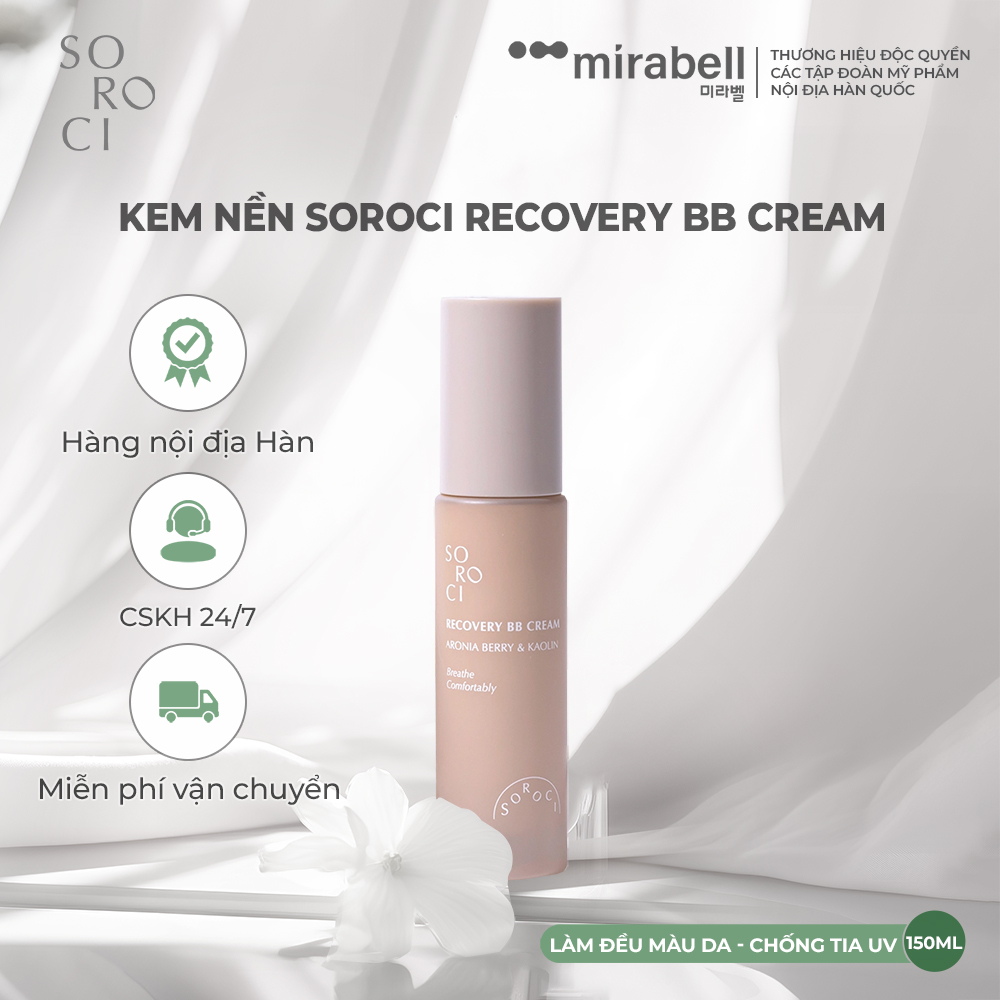 Kem nền Soroci Recovery BB Cream