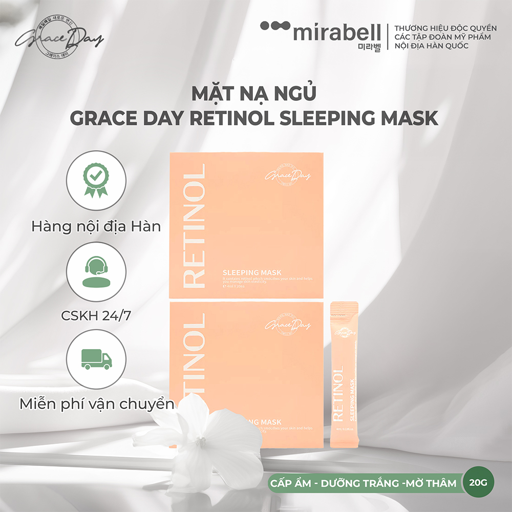 Mặt nạ ngủ Grace Day Retinol Sleeping Mask