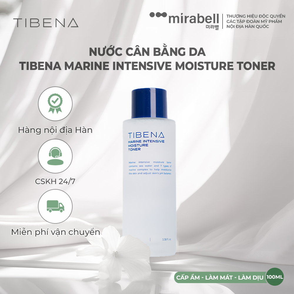 Nước cân bằng da Tibena Marine Intensive Moisture Toner