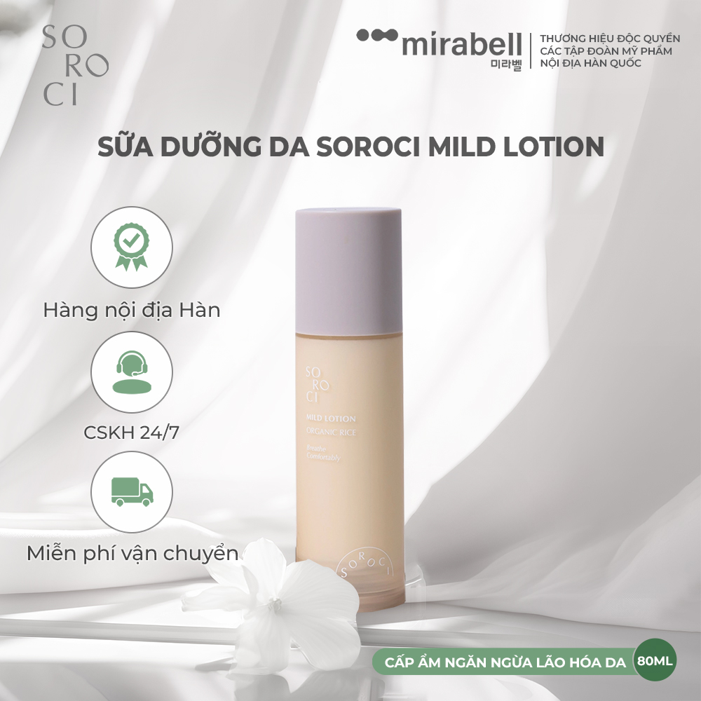 Sữa dưỡng da Soroci Mild Lotion