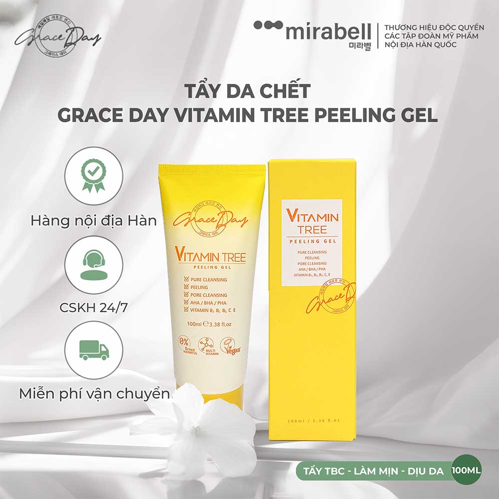Tẩy da chết Grace Day Vitamin Tree Peeling Gel