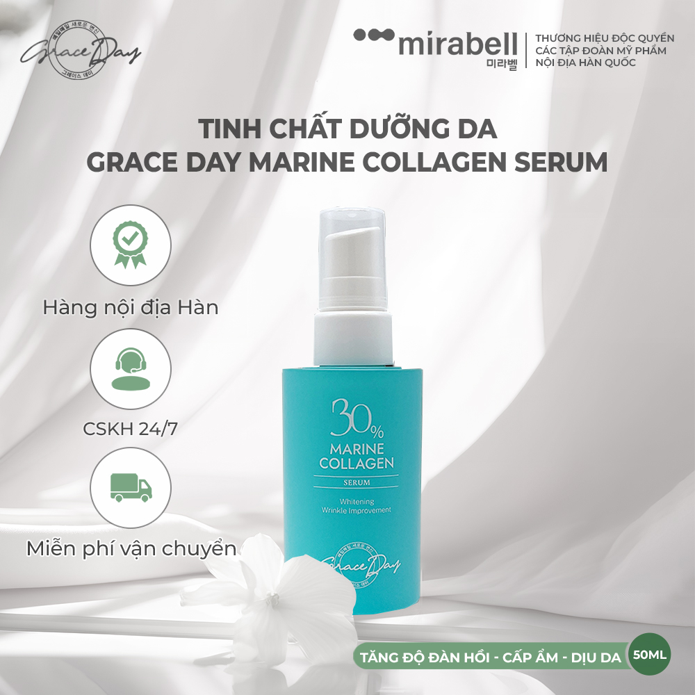 Tinh chất dưỡng da Grace Day Marine Collagen Serum