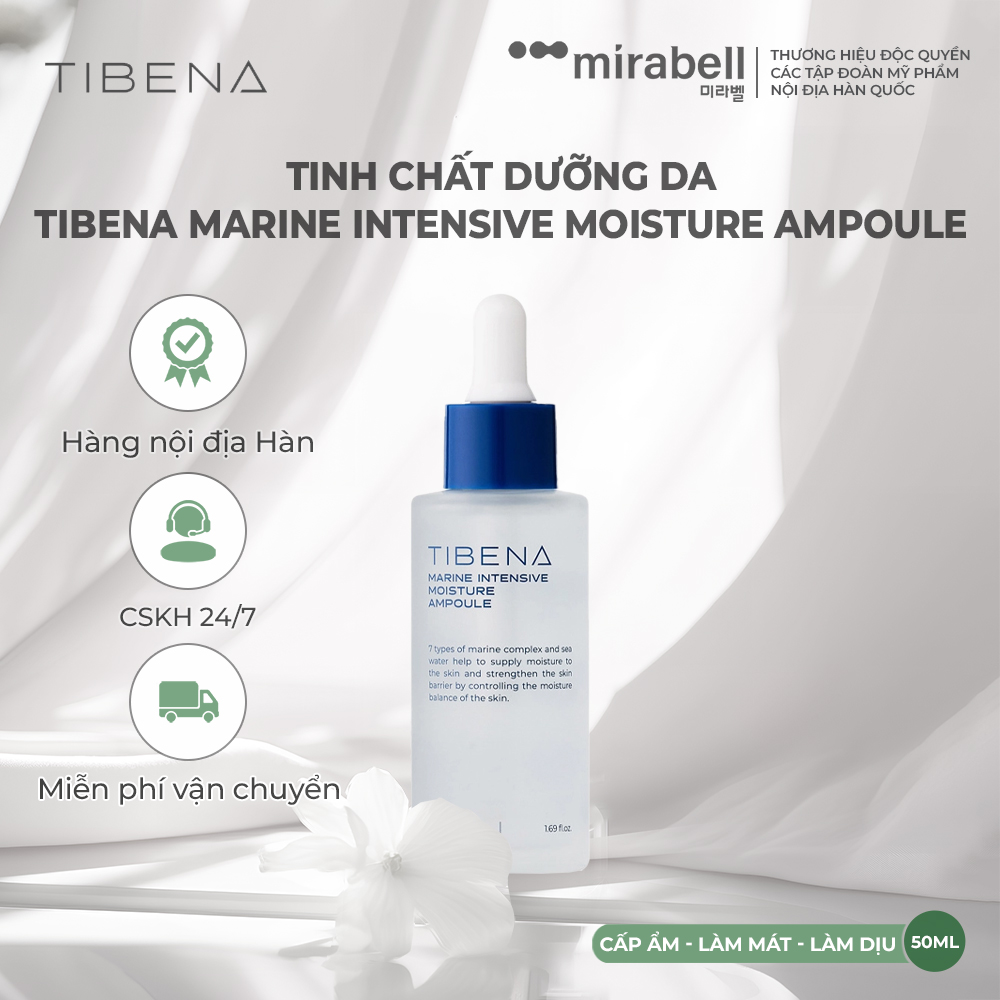 Tinh chất dưỡng da Tibena Marine Intensive Moisture Ampoule