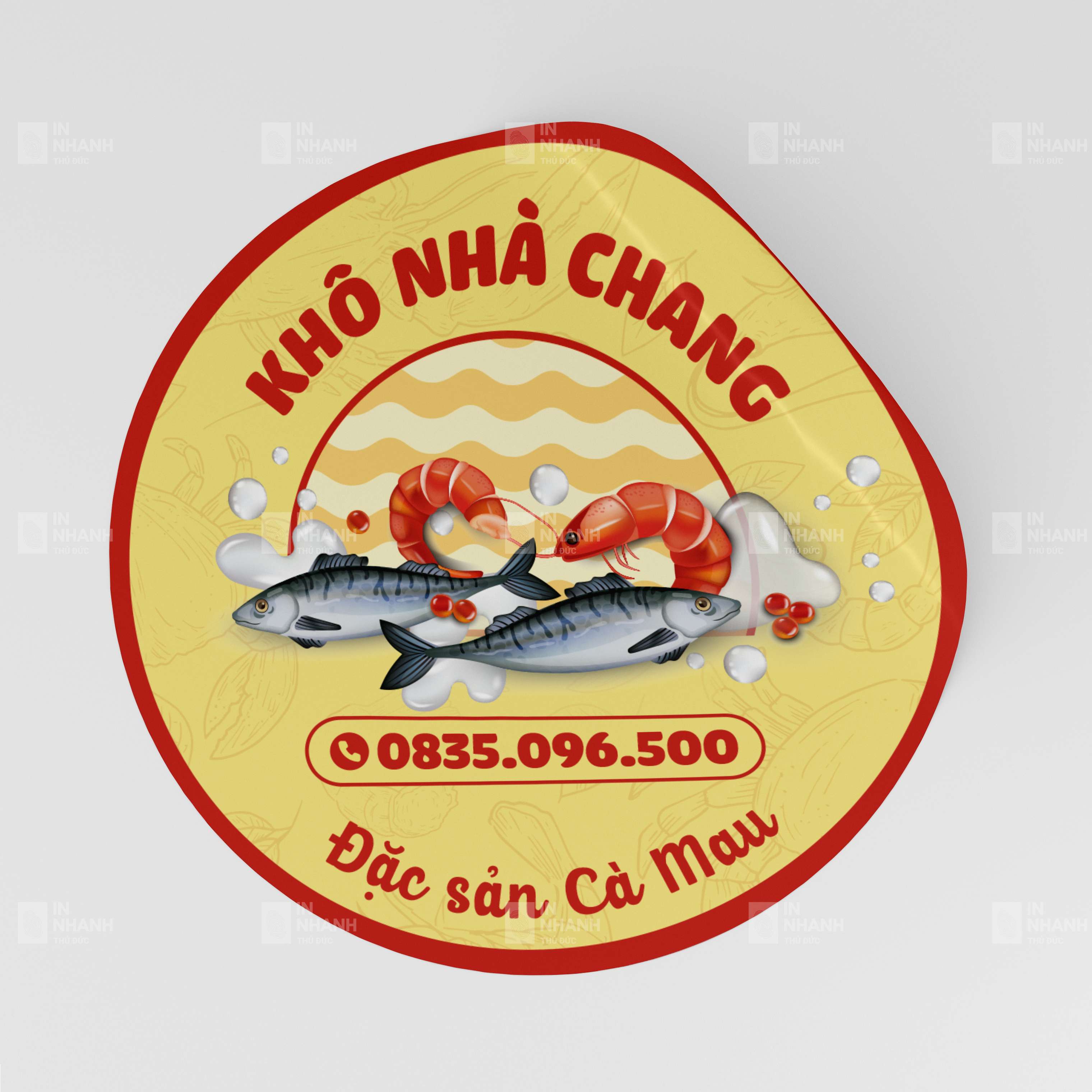 Mẫu tem tròn