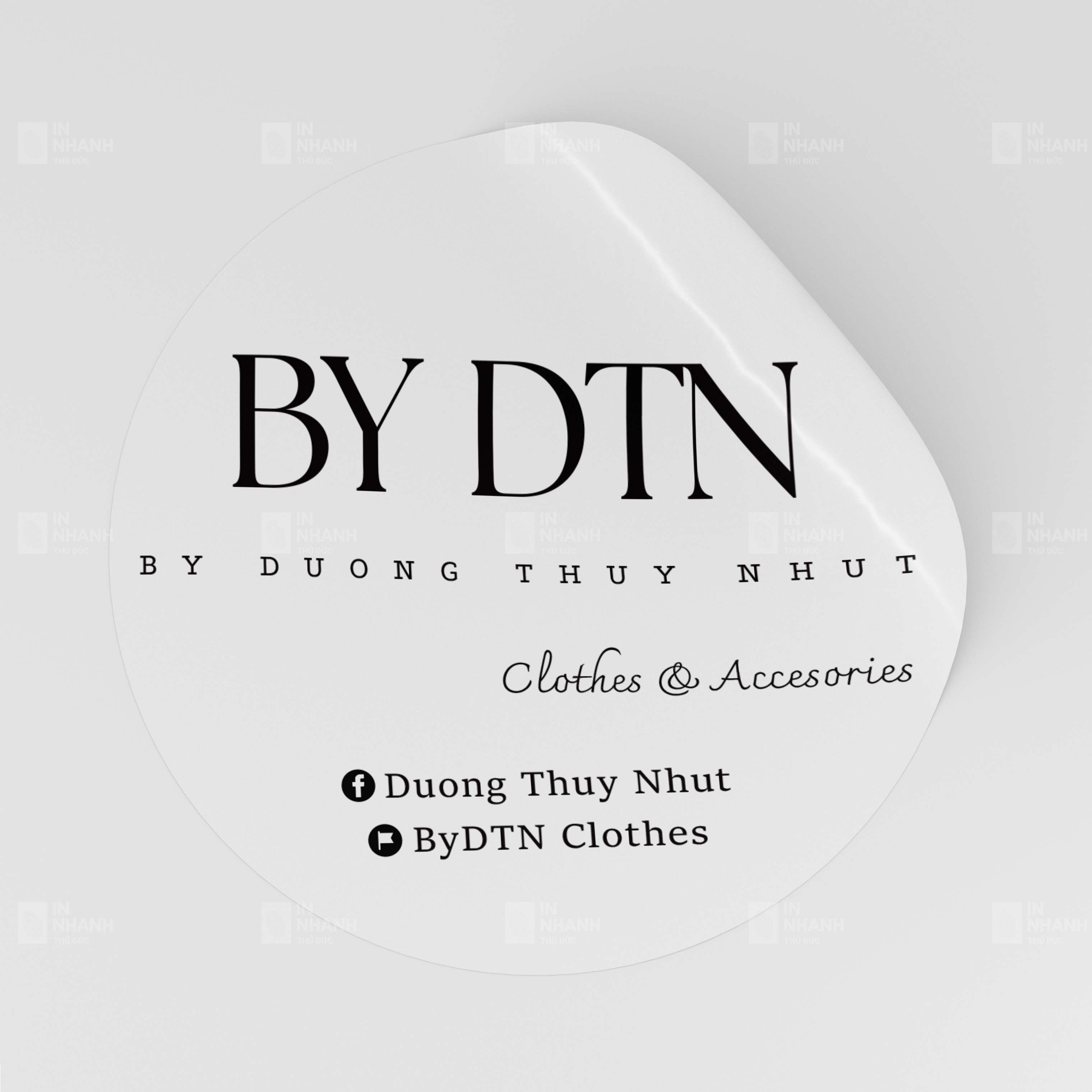 Mẫu tem tròn