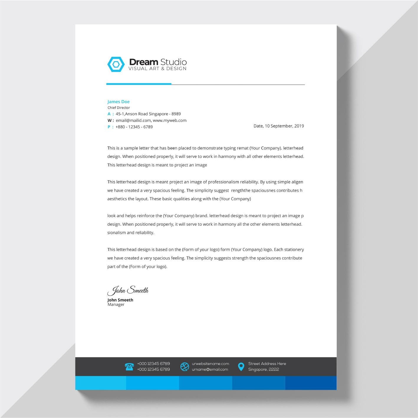 letterhead giấy tiêu đề- in nhanh thủ đức