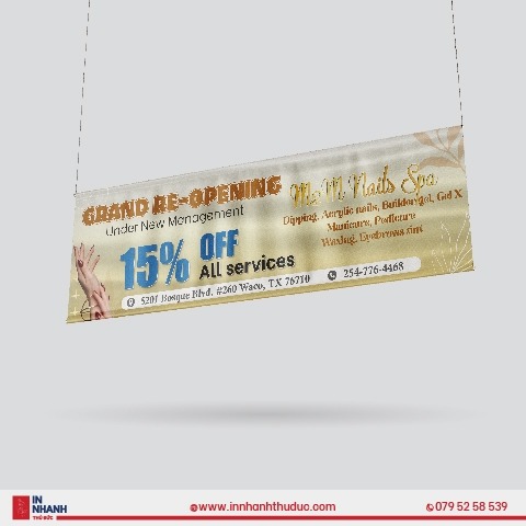 Bạt Hiflex In Nhanh Thủ Đức  - 0795258539