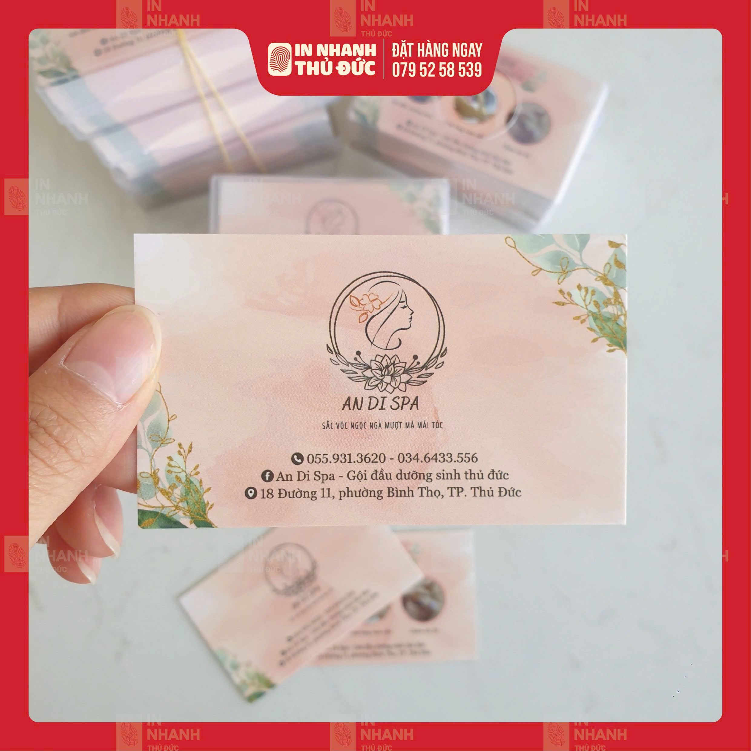Bộ ấn phẩm Nail - In Nhanh Thủ Đức