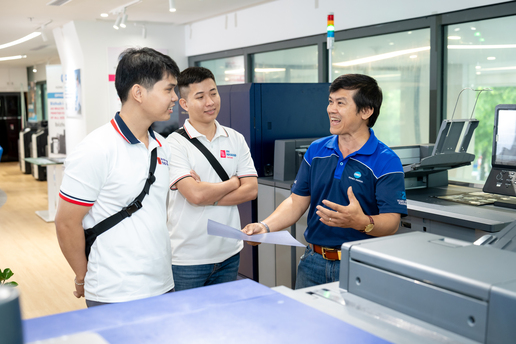 Nhân sự In Nhanh Thủ Đức tại Accurio Day 2025