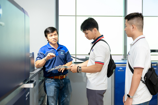 Nhân sự In Nhanh Thủ Đức tại Accurio Day 2025