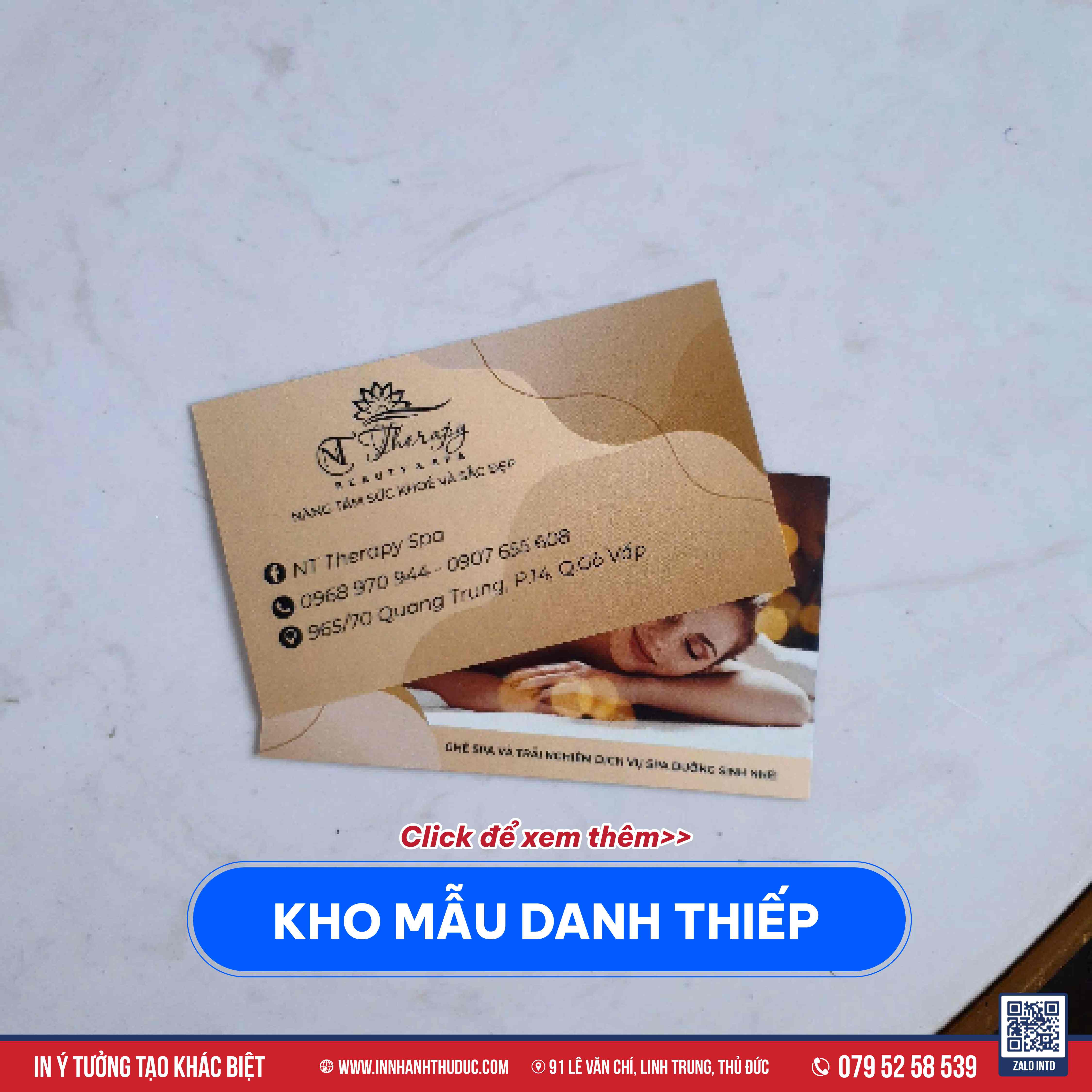 IN ẤN danh thiếp - IN NHANH THỦ ĐỨC - 0795258539