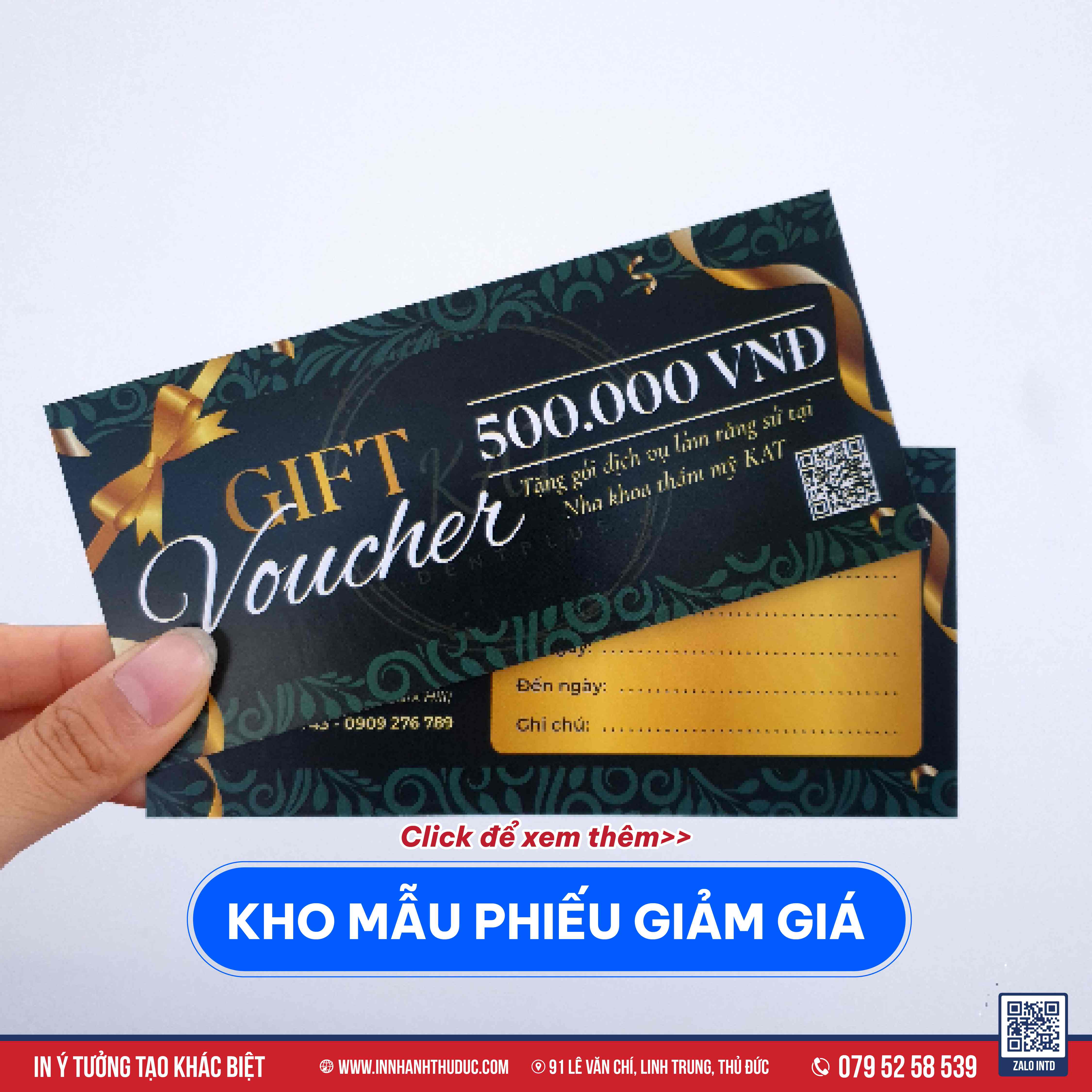 IN ẤN PHIẾU GIẢM GIÁ - IN NHANH THỦ ĐỨC - 0795258539