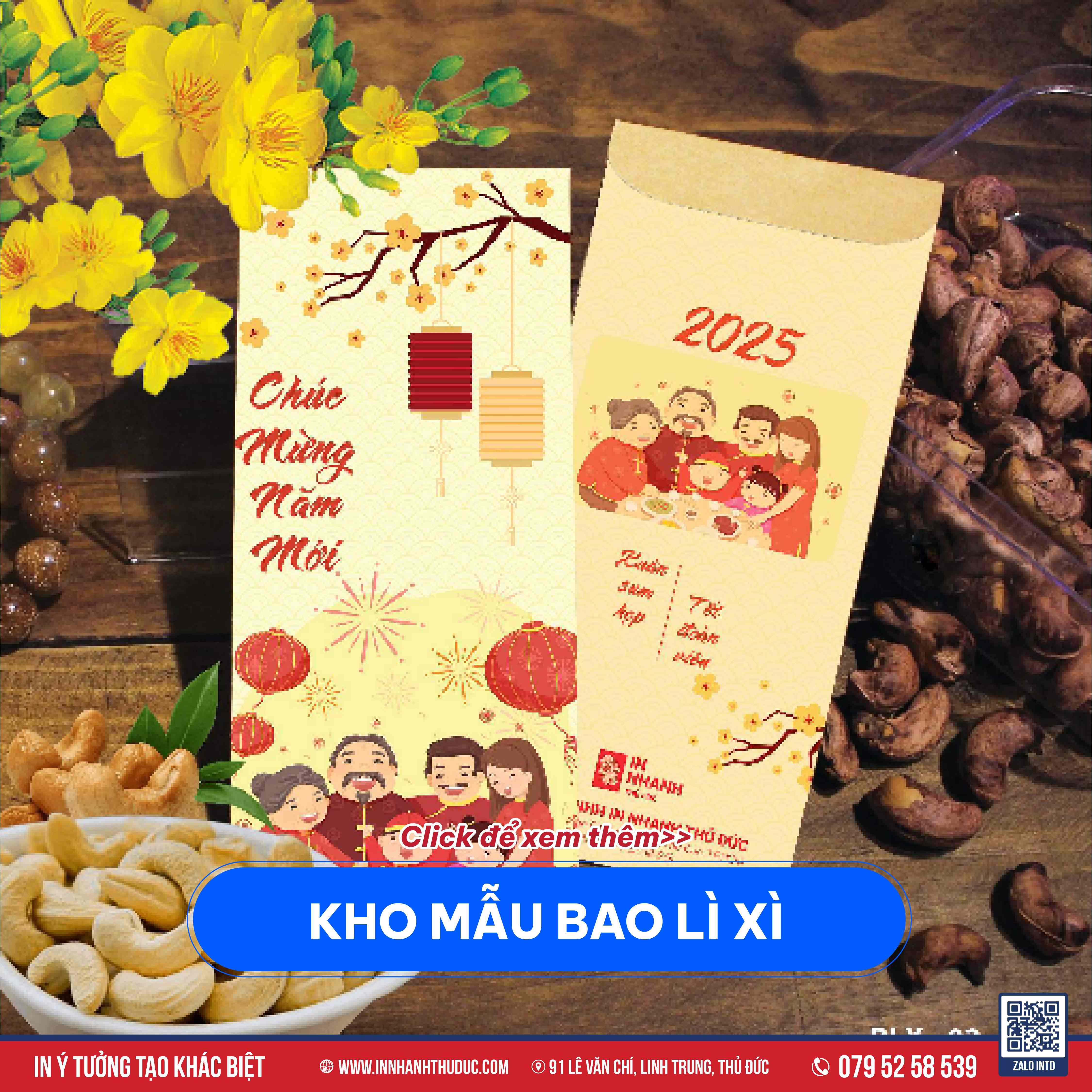 IN ẤN bao lì xì - IN NHANH THỦ ĐỨC - 0795258539