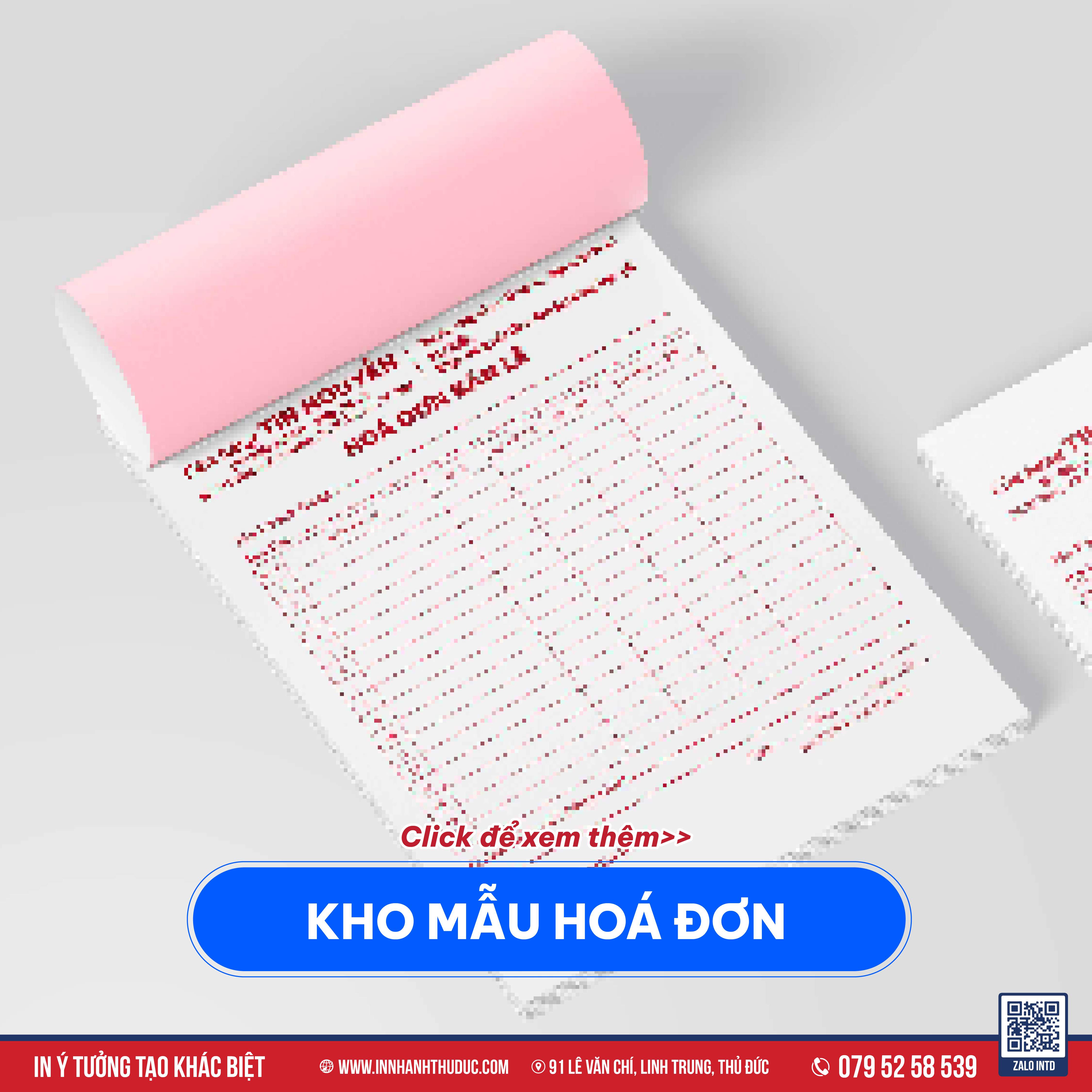 IN ẤN HÓA ĐƠN - IN NHANH THỦ ĐỨC - 0795258539