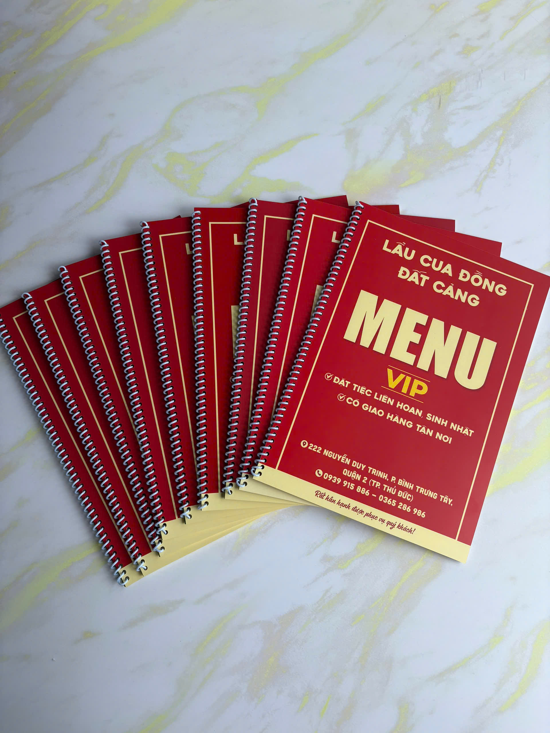 MENU NHỰA - IN NHANH THỦ ĐỨC