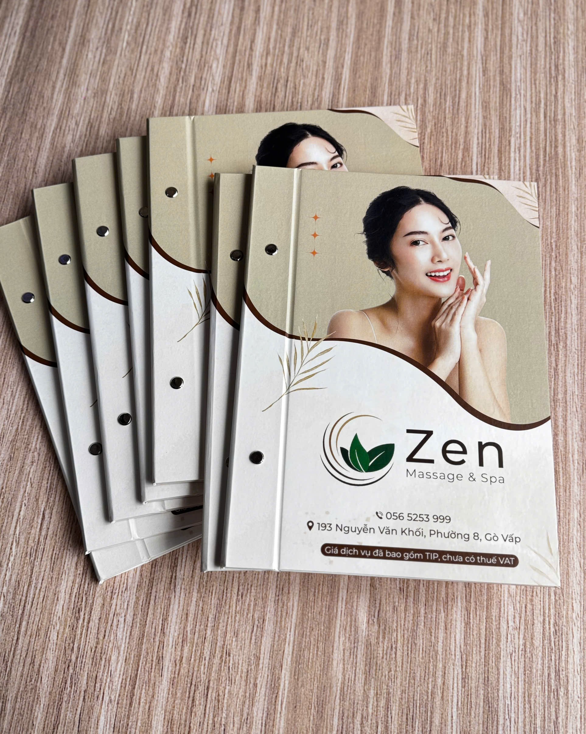 Menu bồi carton - In nhanh thủ đức