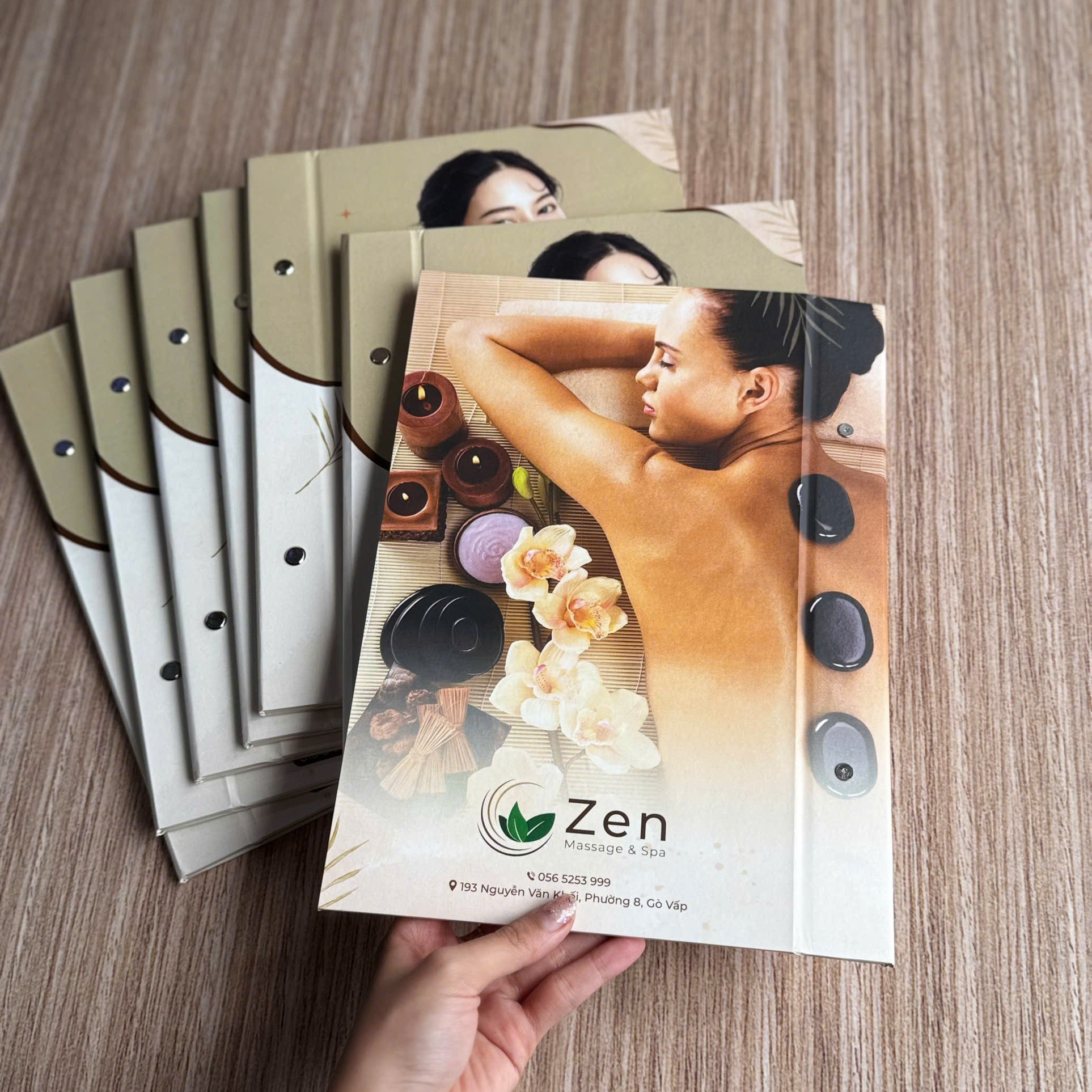 Menu bồi carton - In nhanh thủ đức