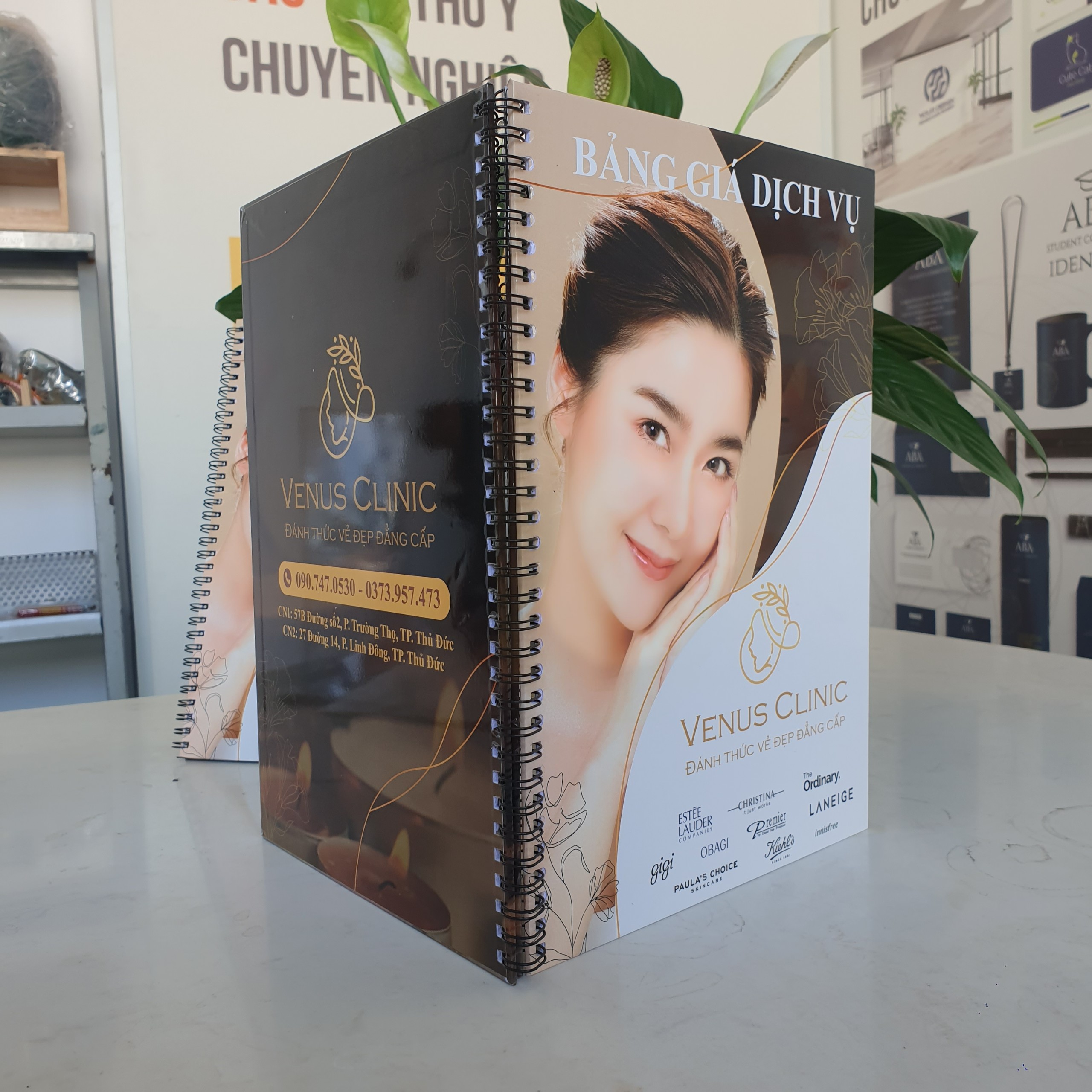 Menu bồi carton - In nhanh thủ đức