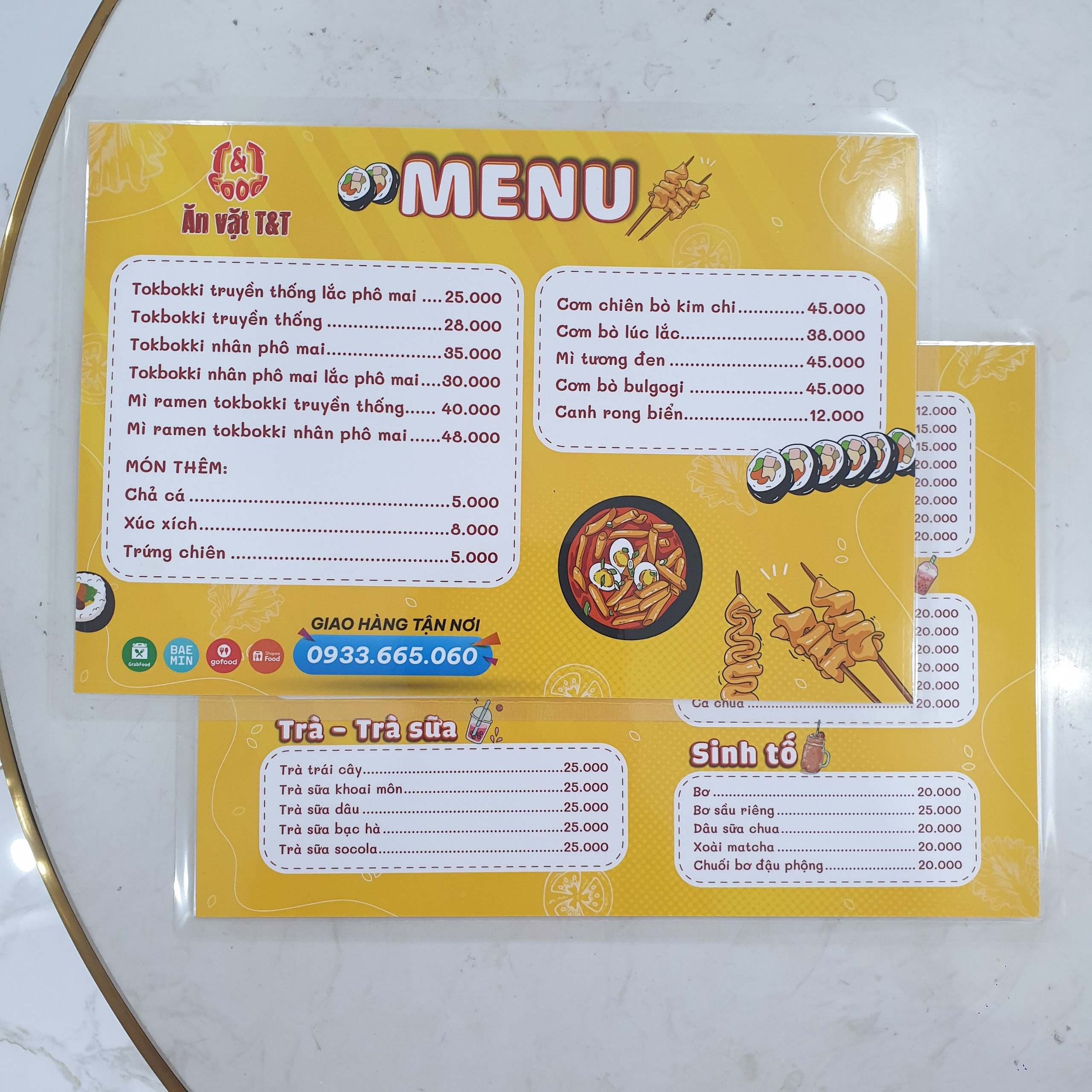MENU ÉP PLASTIC - IN NHANH THỦ ĐỨC