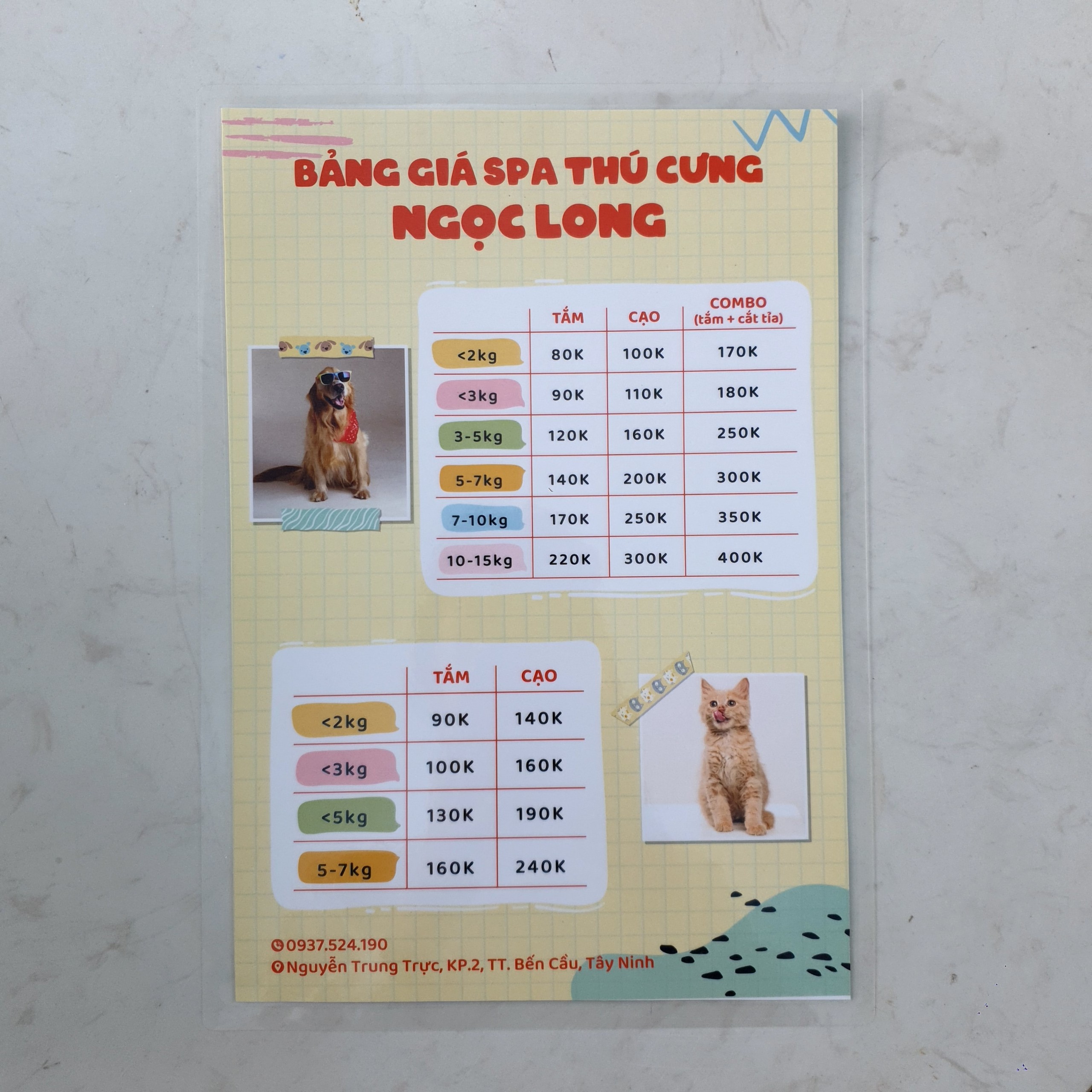 MENU ÉP PLASTIC - IN NHANH THỦ ĐỨC