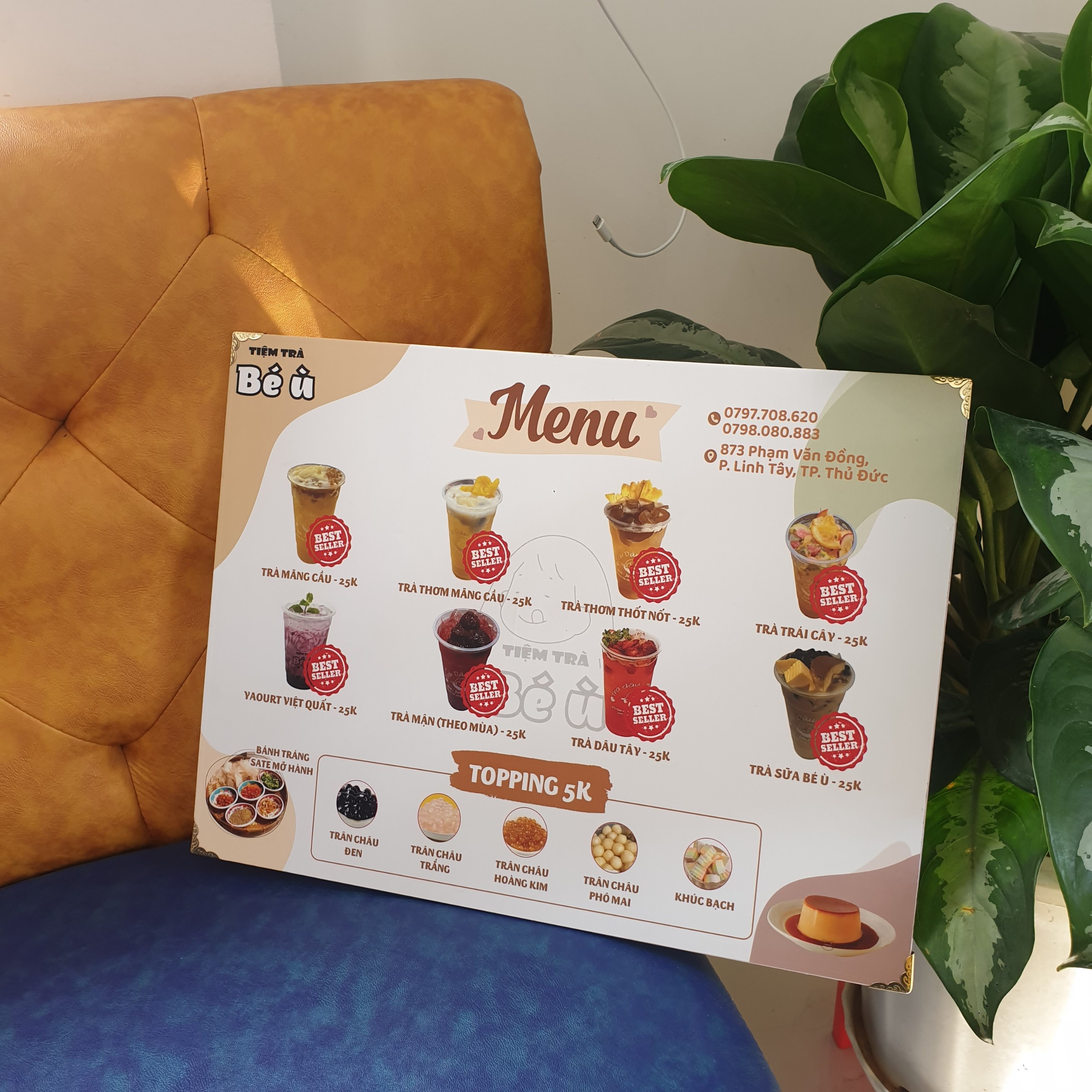 Menu bồi Formex - In nhanh thủ đức