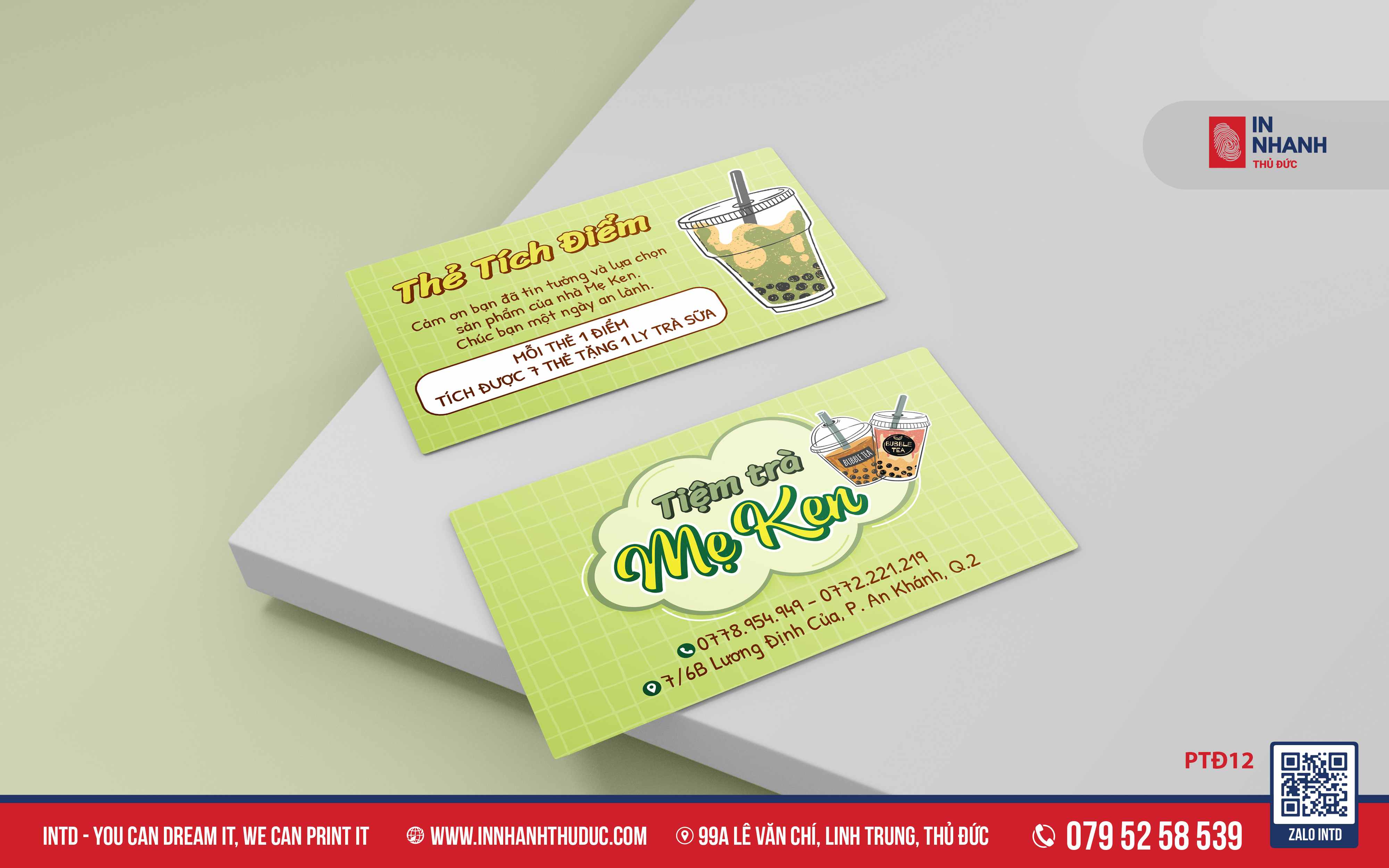 mẫu phiếu tích điểm - In Nhanh Thủ Đức
