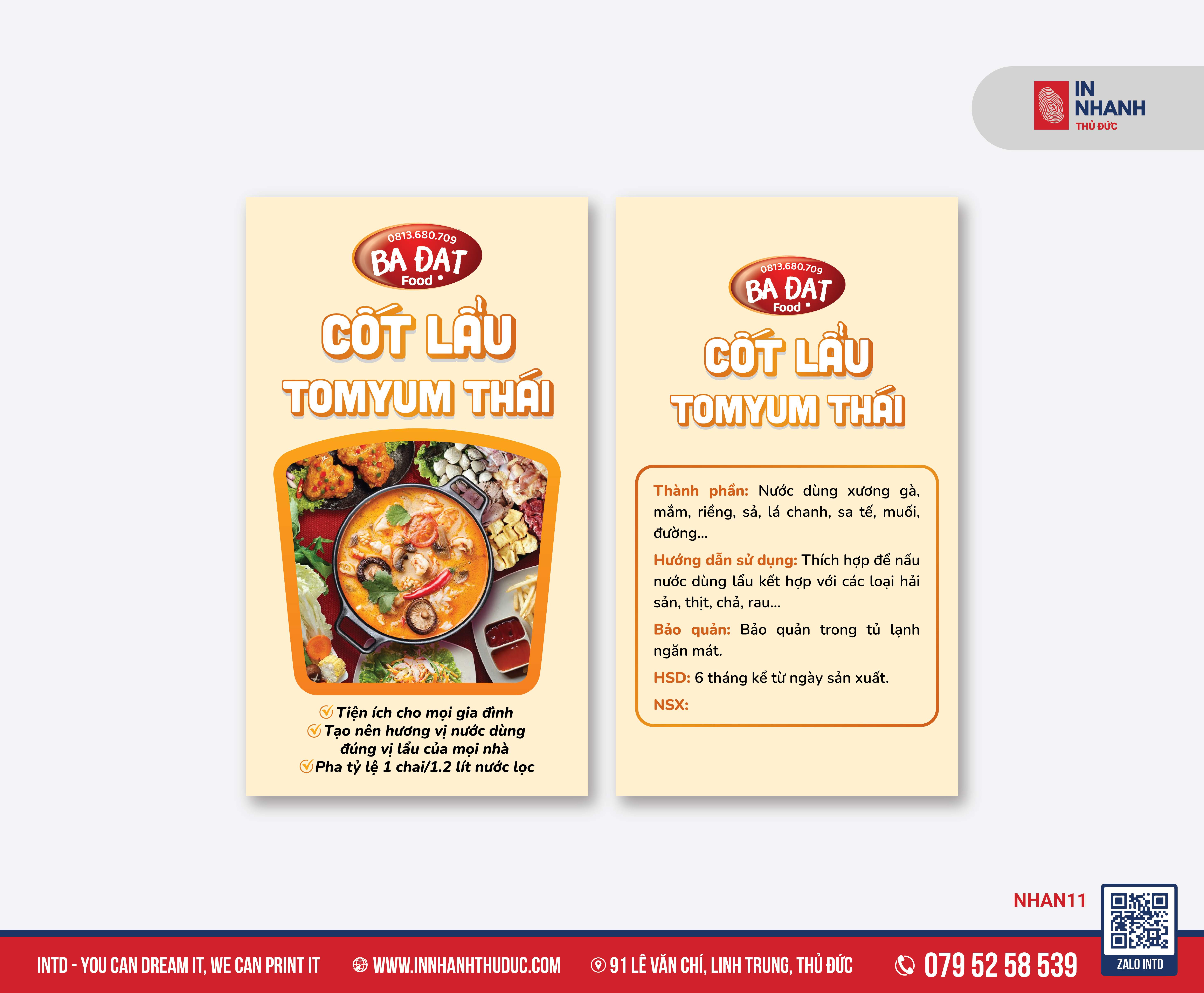 Nhãn sản phẩm