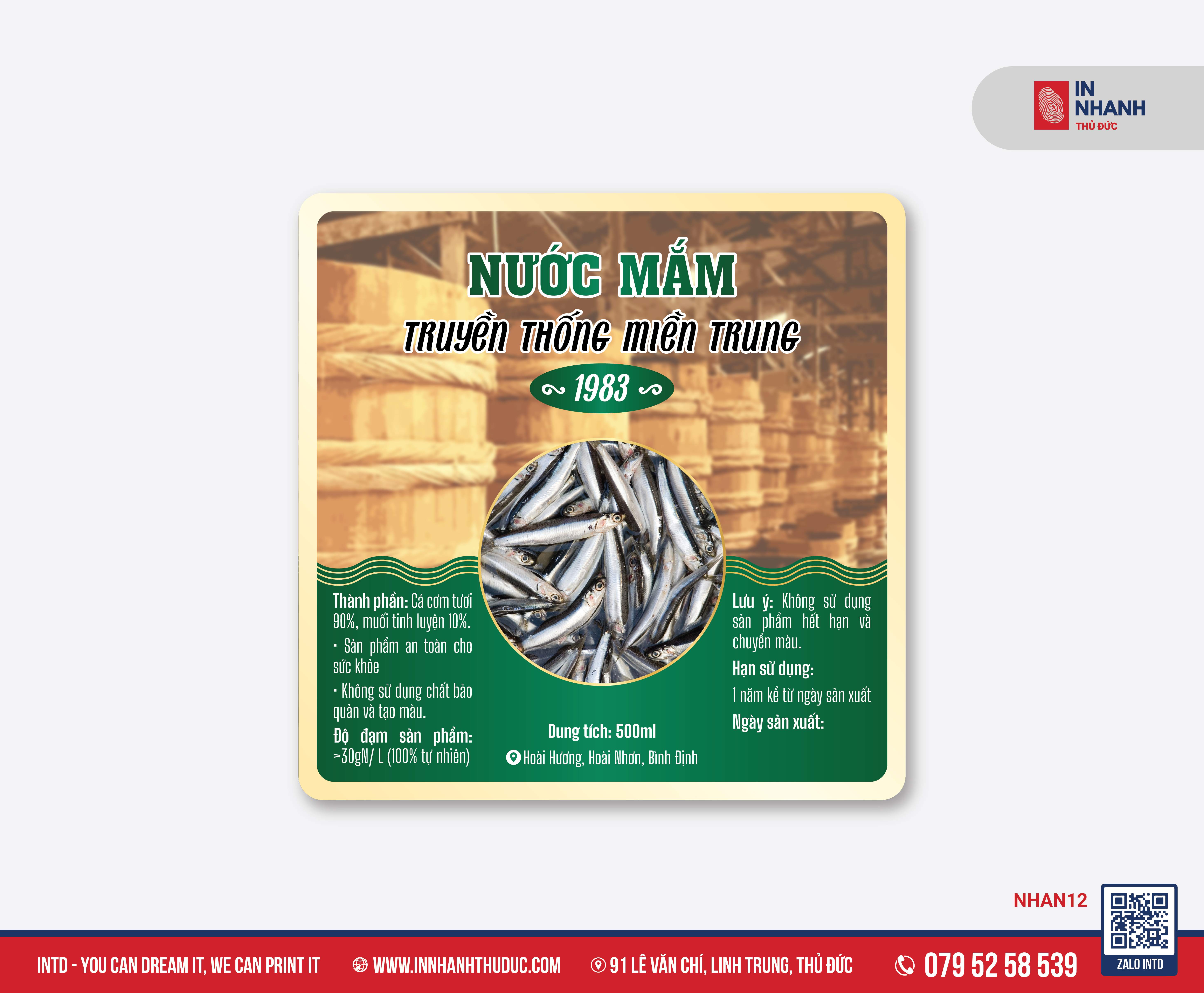 Nhãn sản phẩm