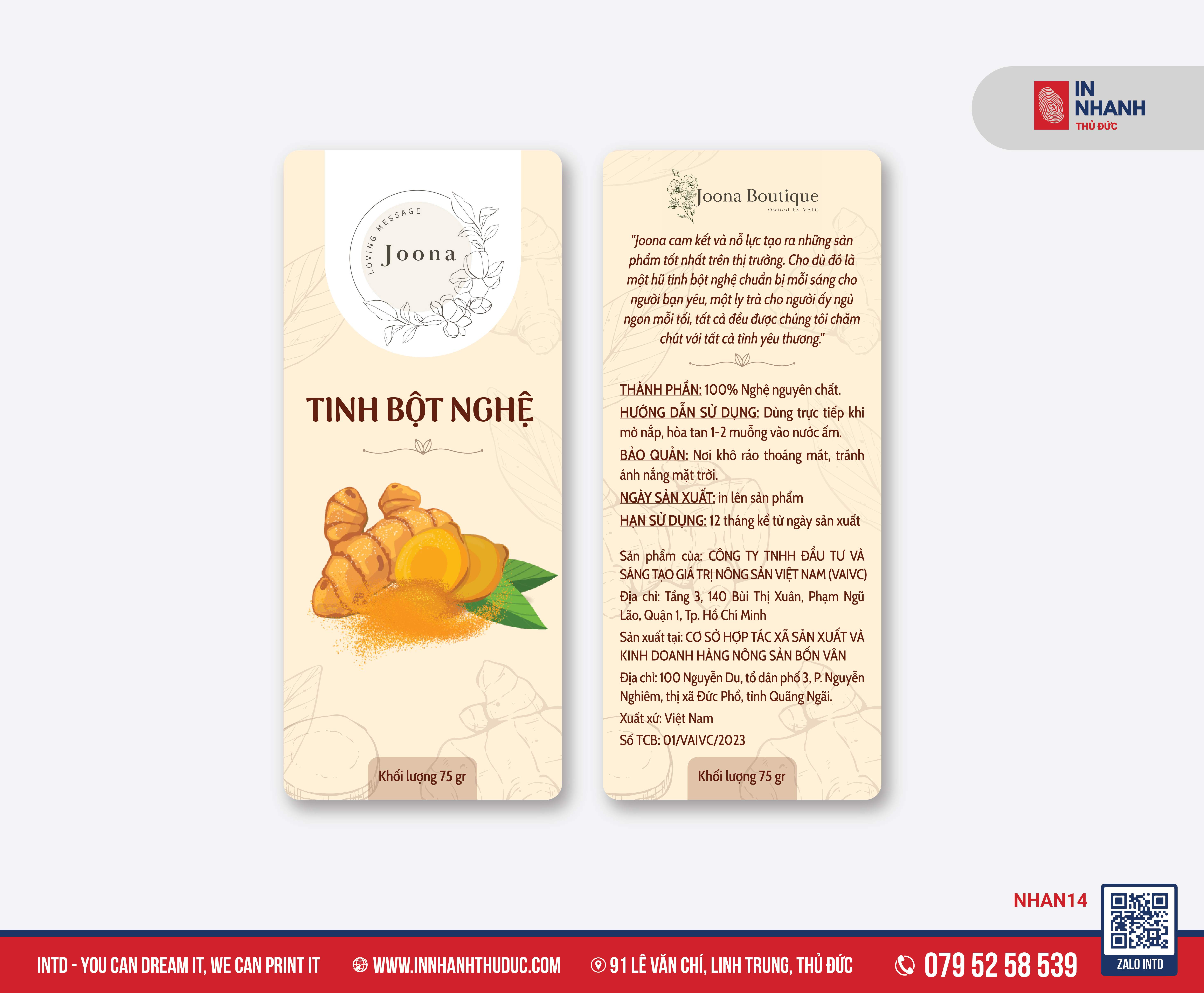 Nhãn sản phẩm