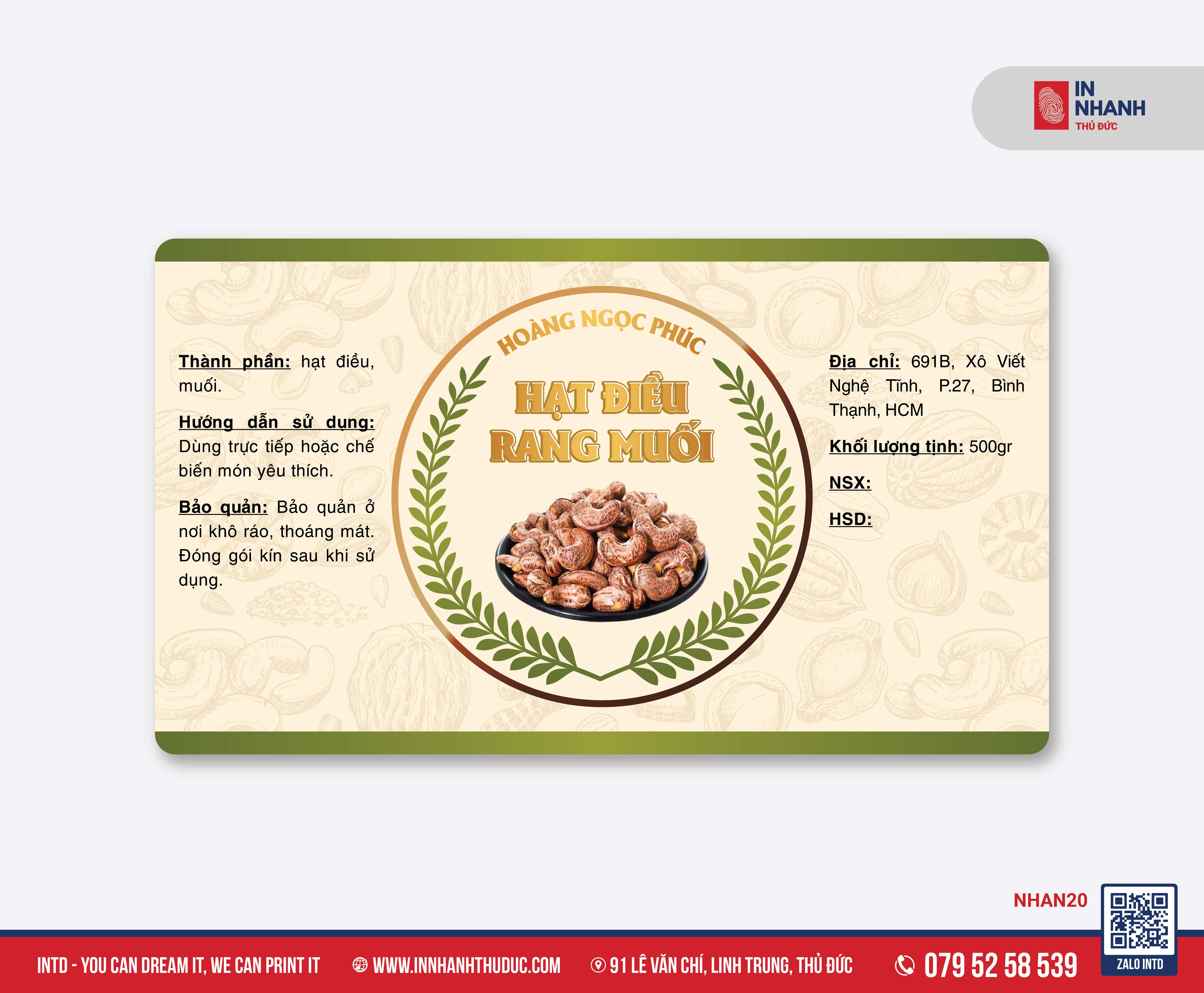 Nhãn sản phẩm