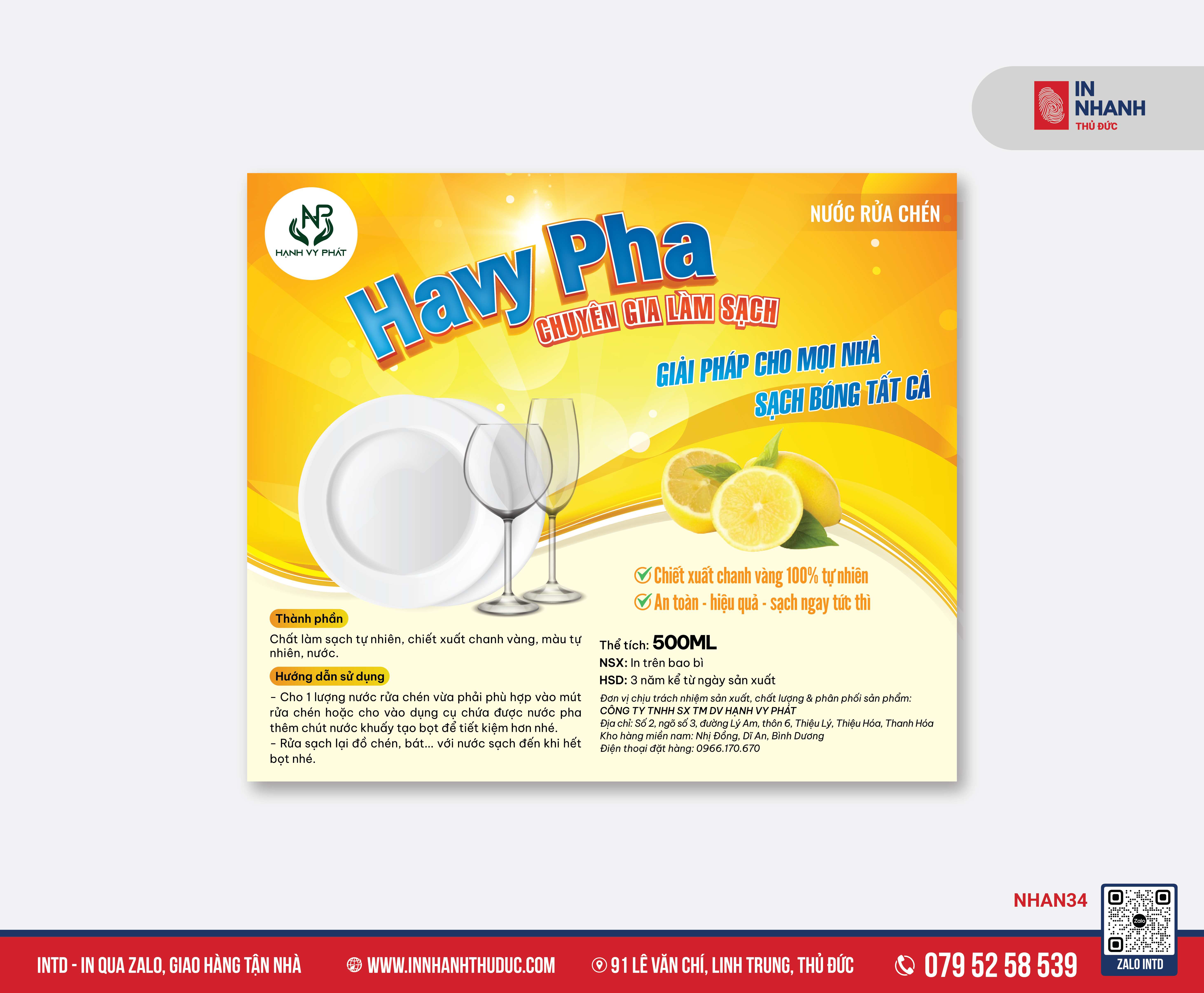 Nhãn sản phẩm
