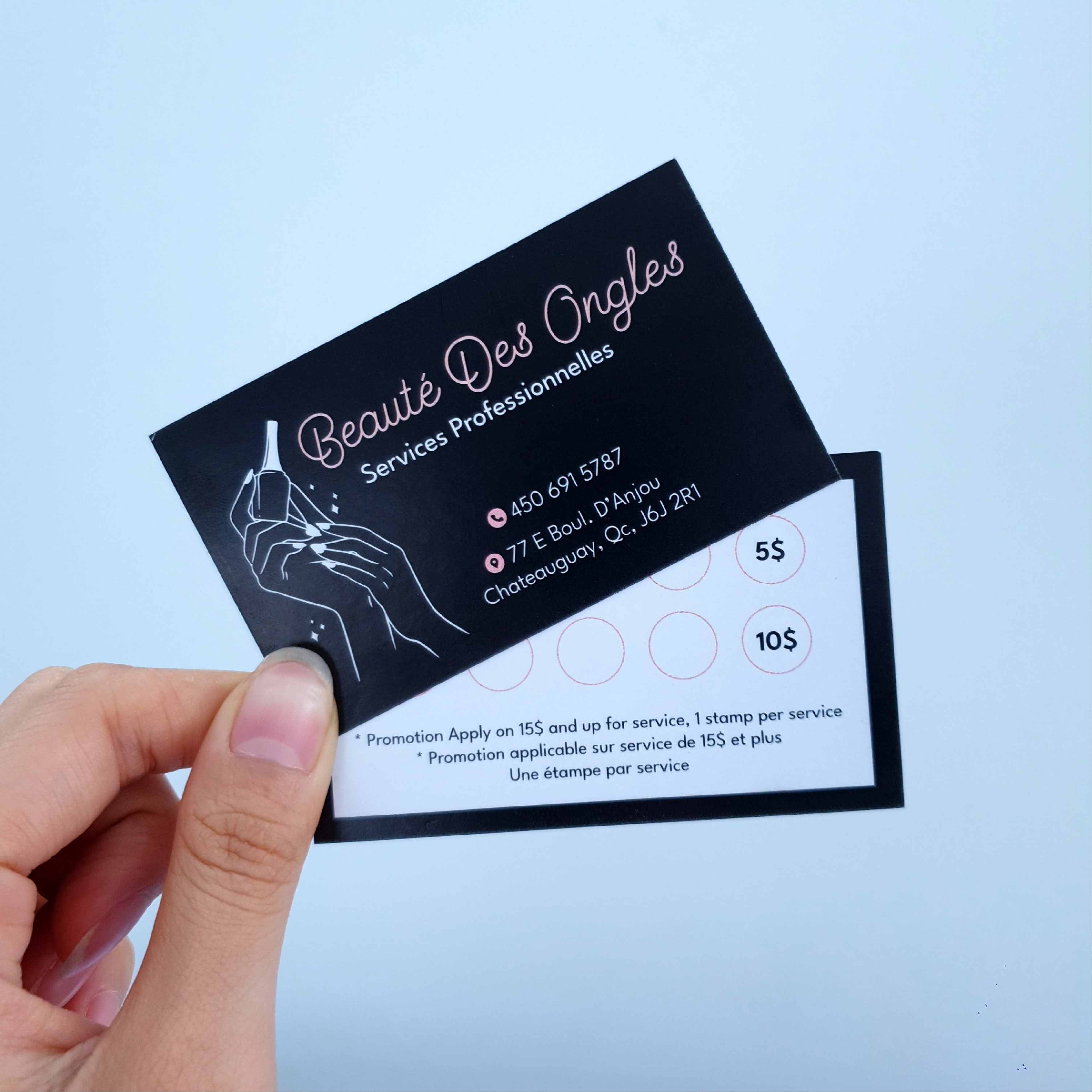 mẫu phiếu tích điểm - In Nhanh Thủ Đức