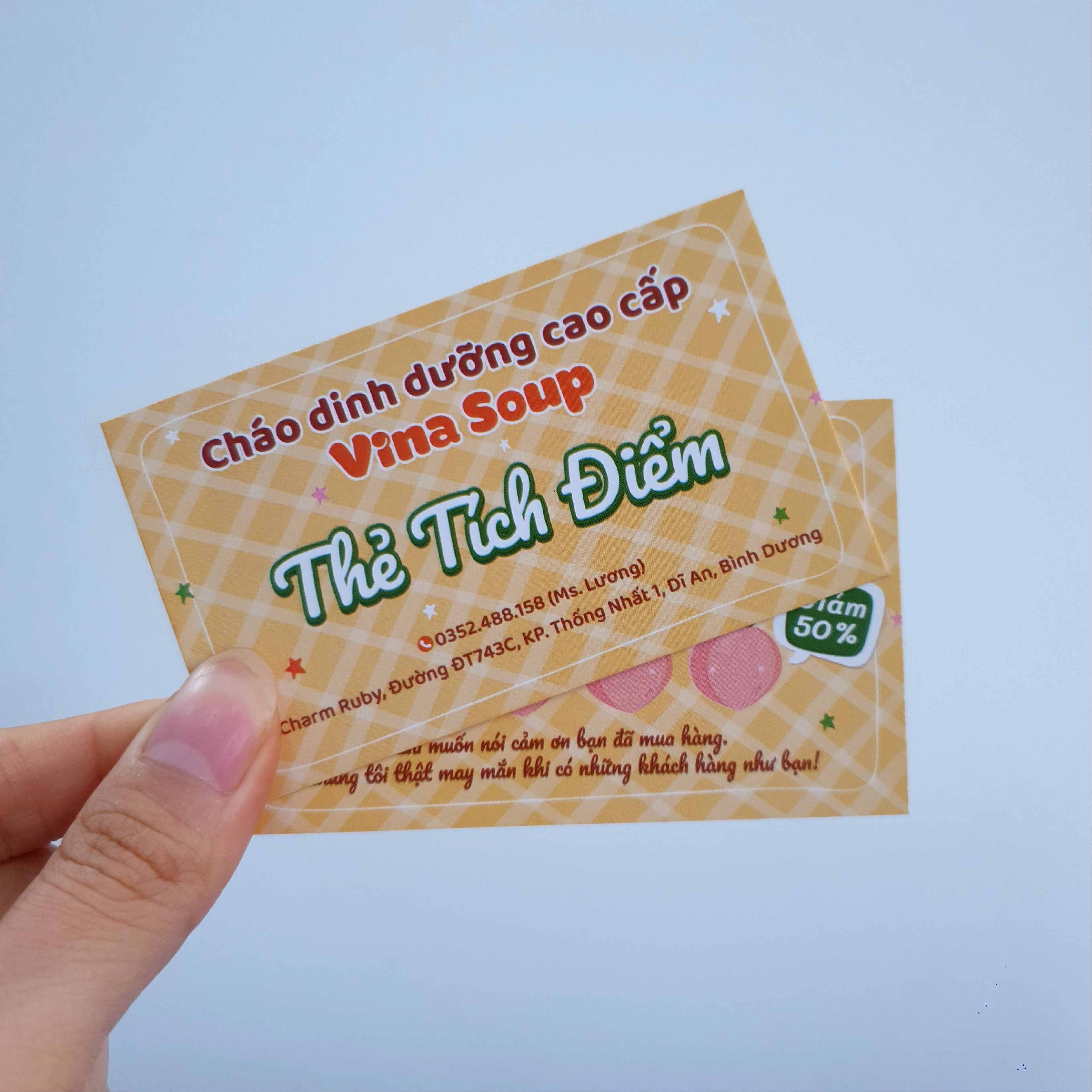 mẫu phiếu tích điểm - In Nhanh Thủ Đức