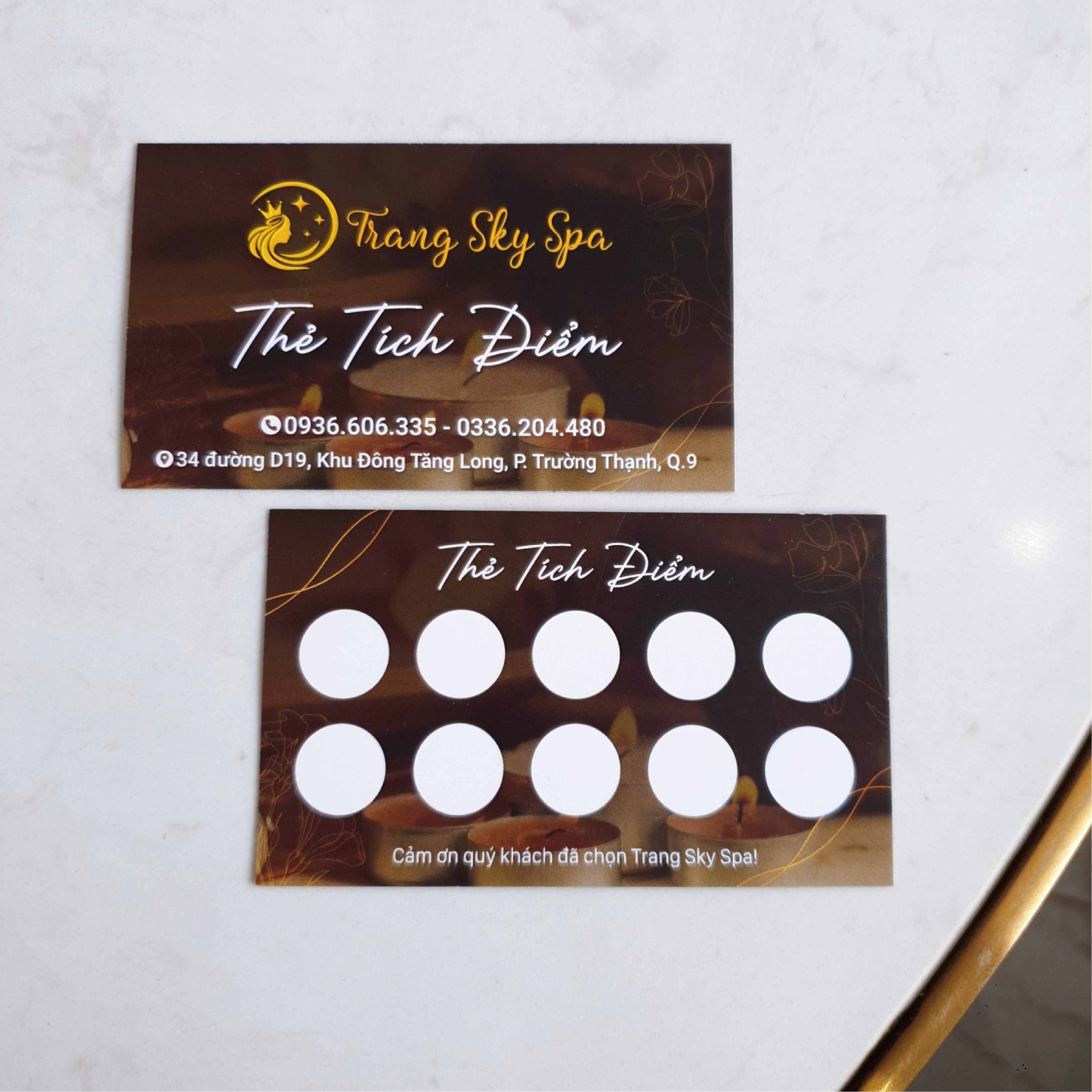 mẫu phiếu tích điểm - In Nhanh Thủ Đức