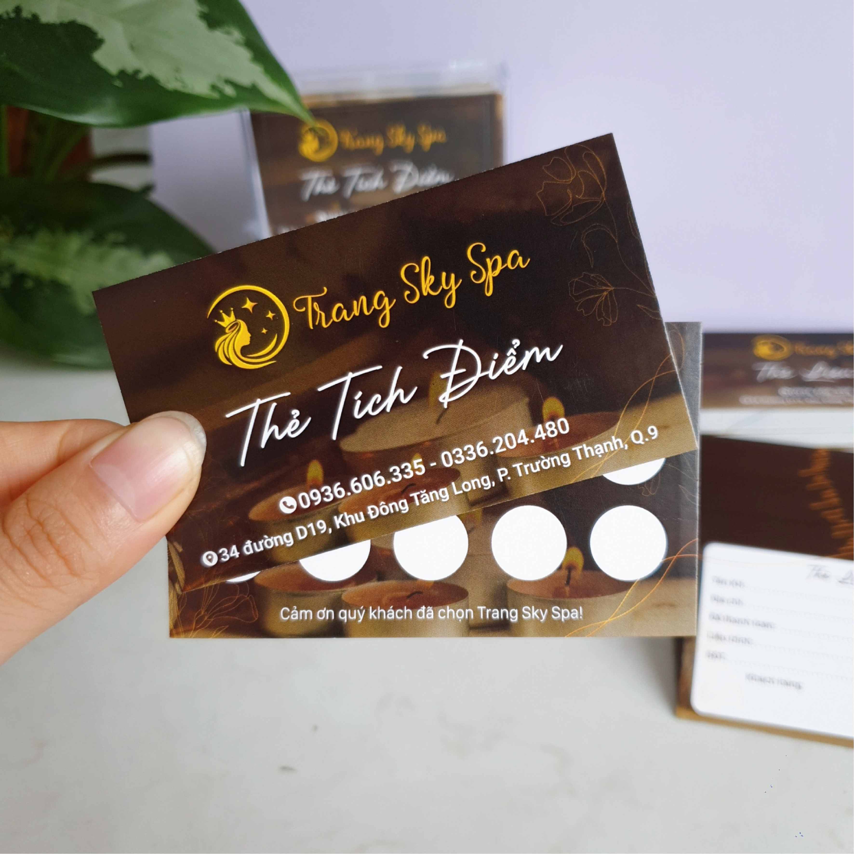 mẫu phiếu tích điểm - In Nhanh Thủ Đức