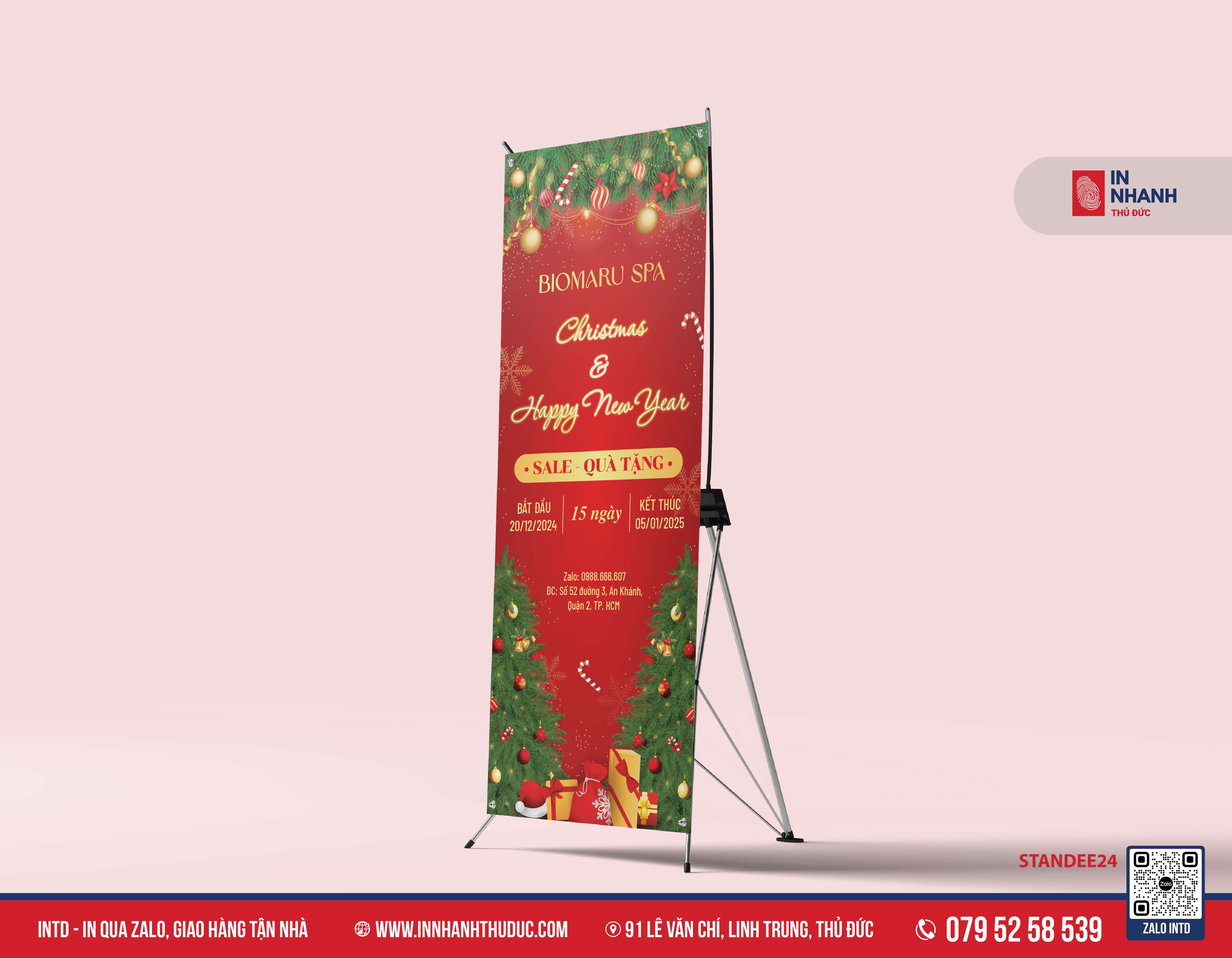 Standee Retro Mẫu Standee tại In Nhanh Thủ Đức