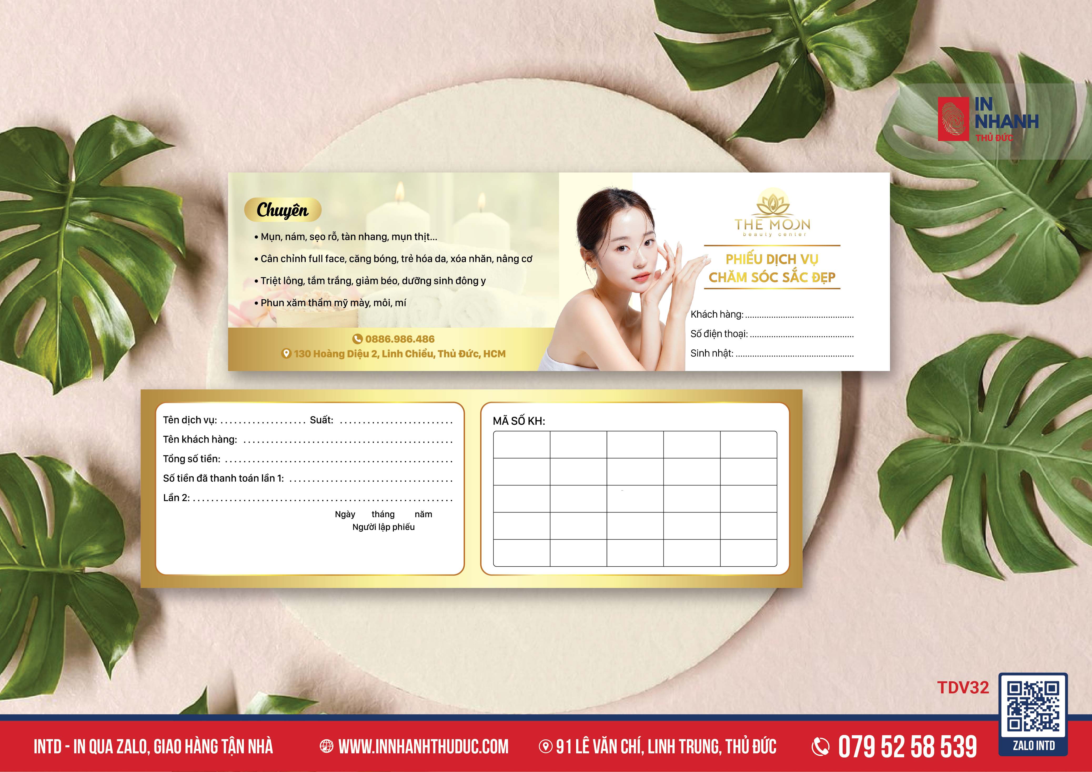 Mẫu thực tế