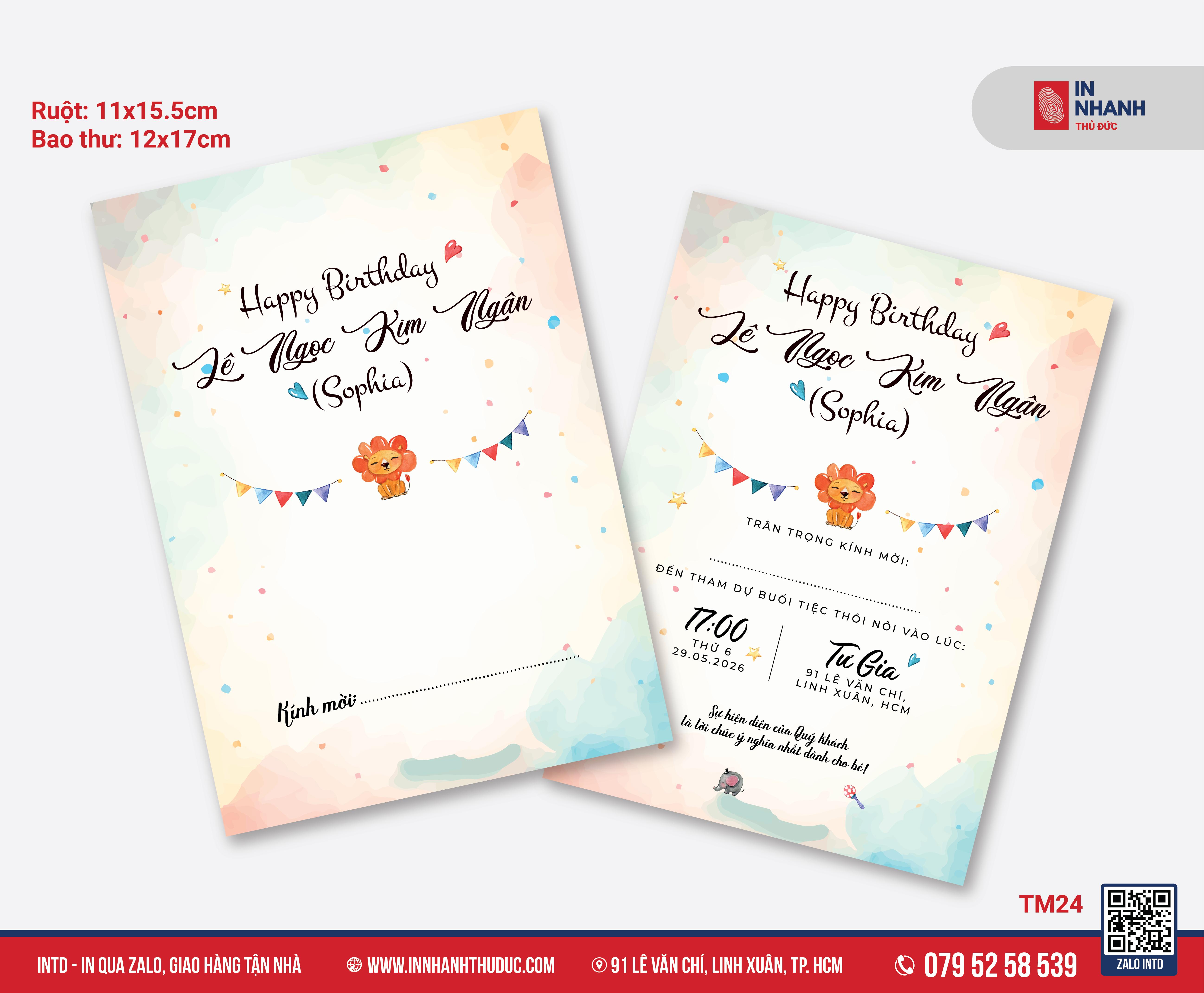 Mẫu thiệp mời 10