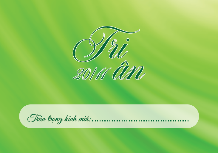 mẫu thư tri ân 20.11