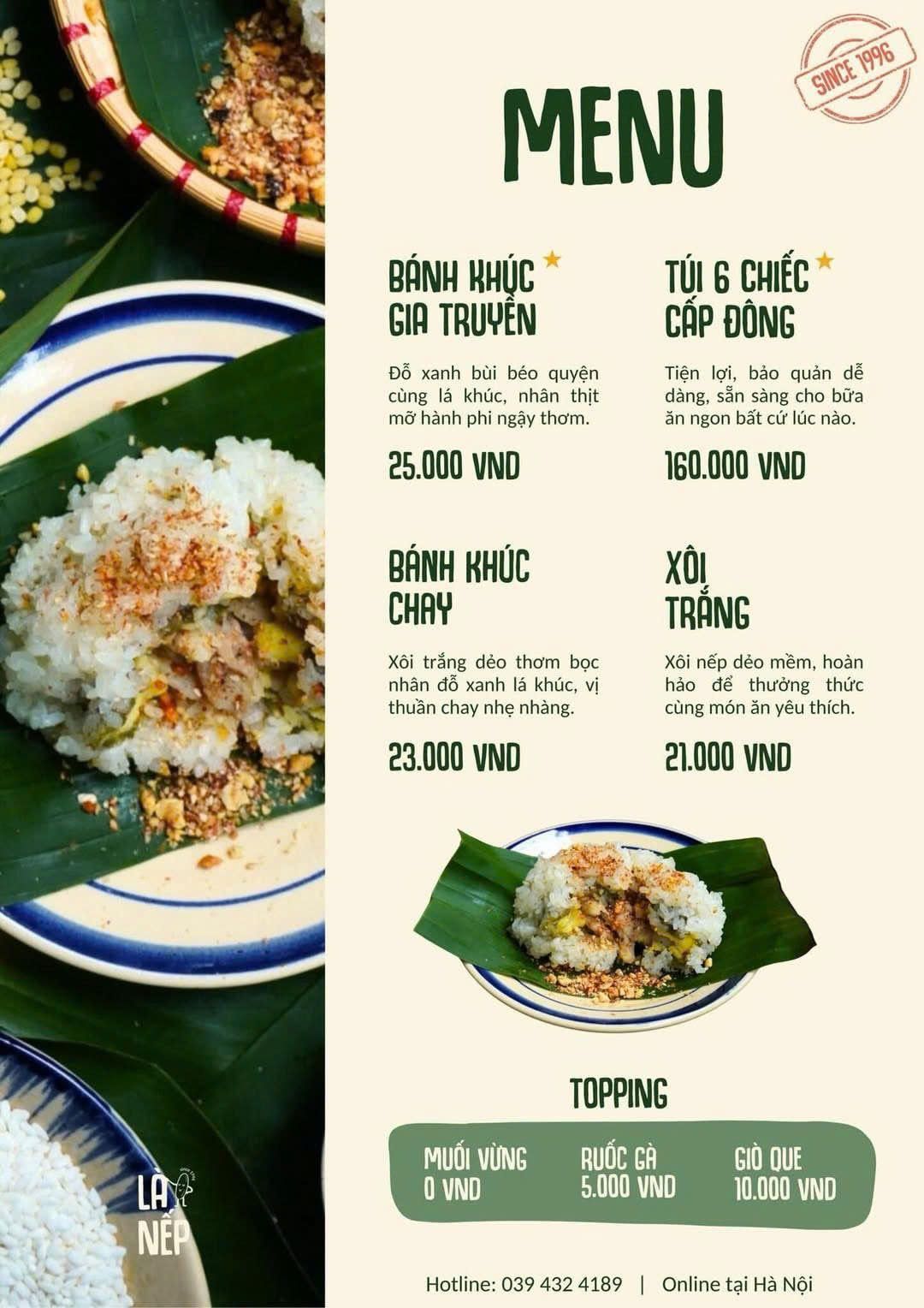Menu giấy - In Nhanh Thủ Đức