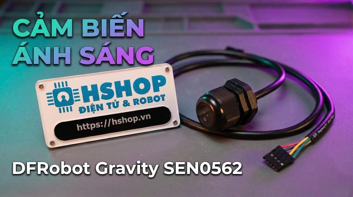 DFRobot Gravity Ambient Light Sensor: I2C IP68 Waterproof, SEN0562
