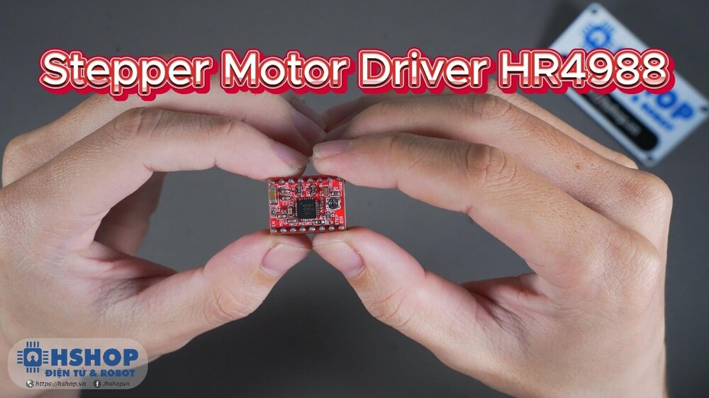 Mạch điều khiển động cơ bước Stepper Motor Driver HR4988