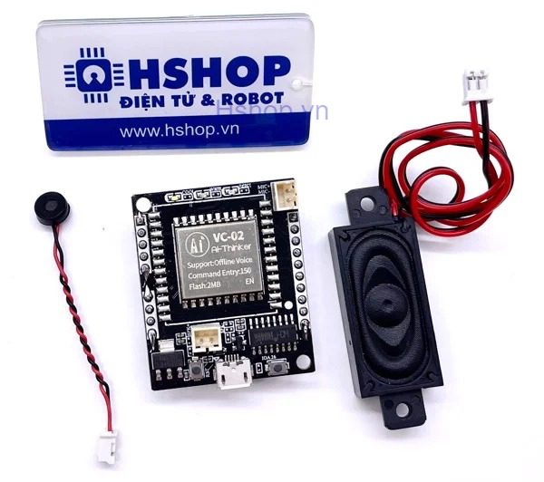Hướng dẫn cấu hình lệnh điều khiển bằng giọng nói cho mạch Offline Voice Recognition VC-02 Kit Ai-Thinker