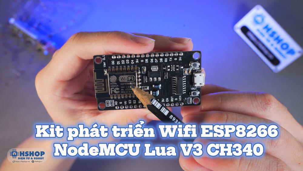 Kit phát triển Wifi ESP8266 NodeMCU Lua V3 CH340 Development Board