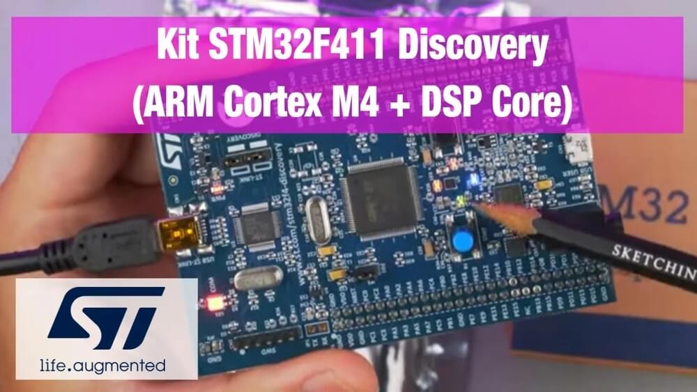 Mở hộp và Đánh giá chi tiết - Kit STM32F411 Discovery (ARM Cortex M4 + DSP Core)